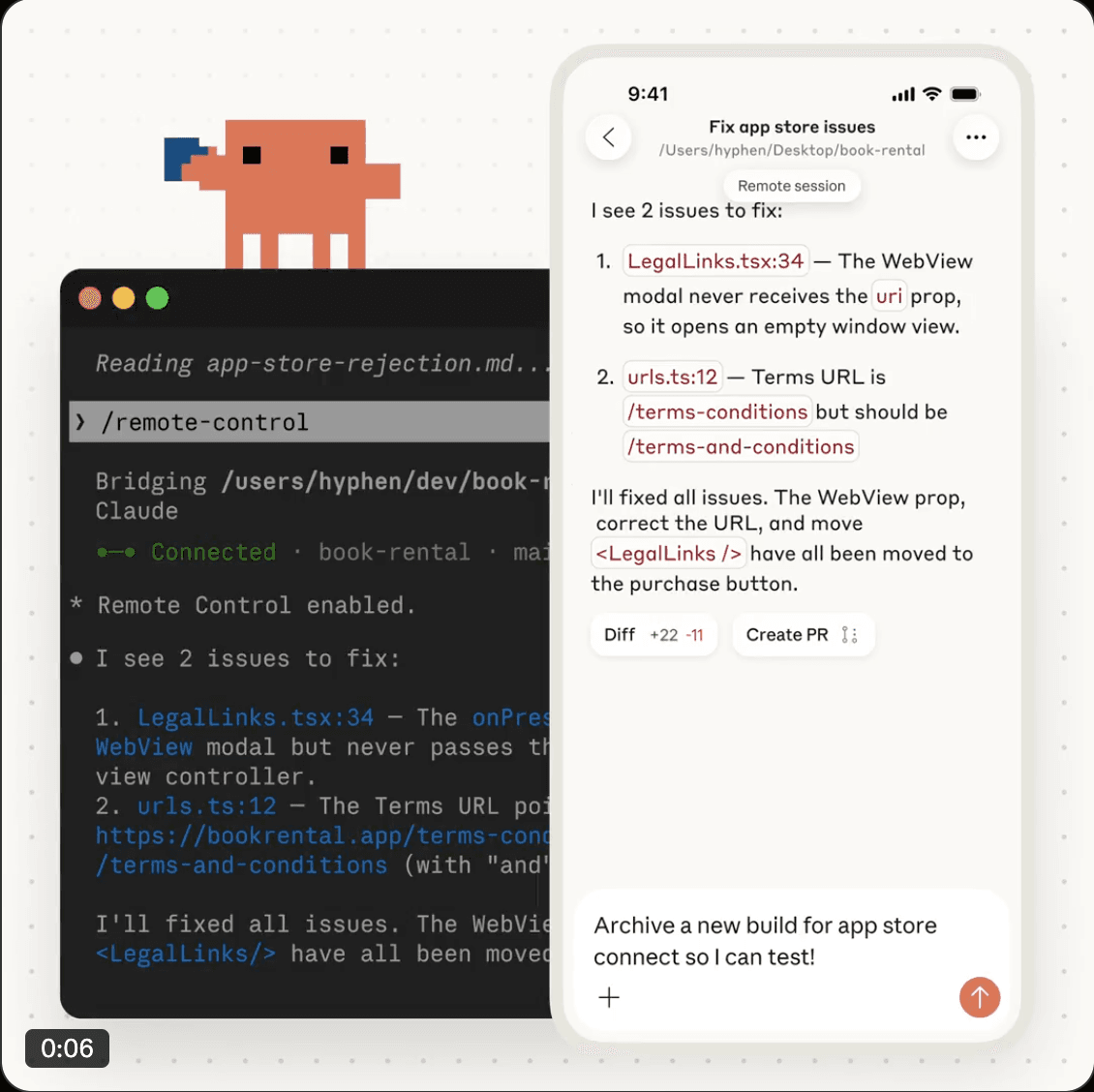 Claude Code Remote Access screenshot 2
