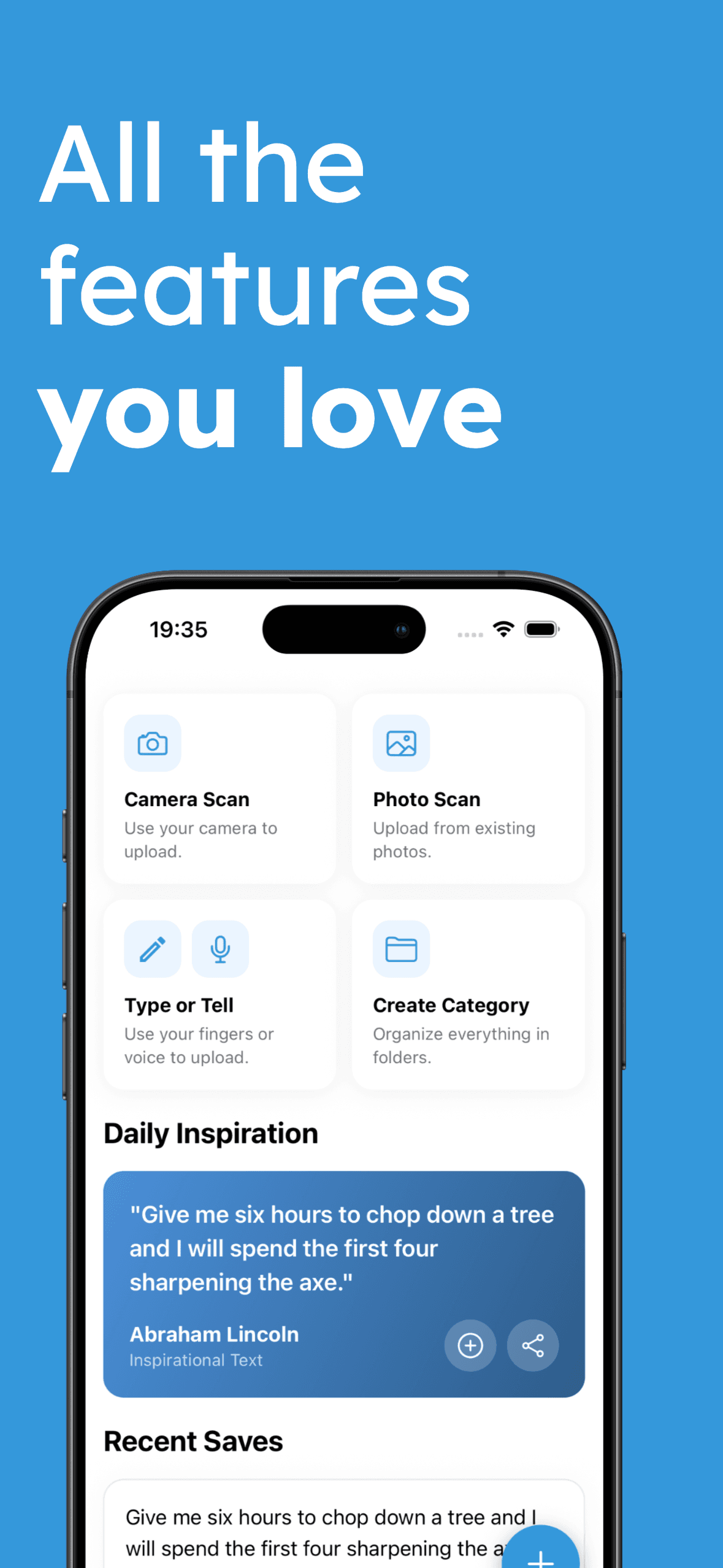 Minditly screenshot 2