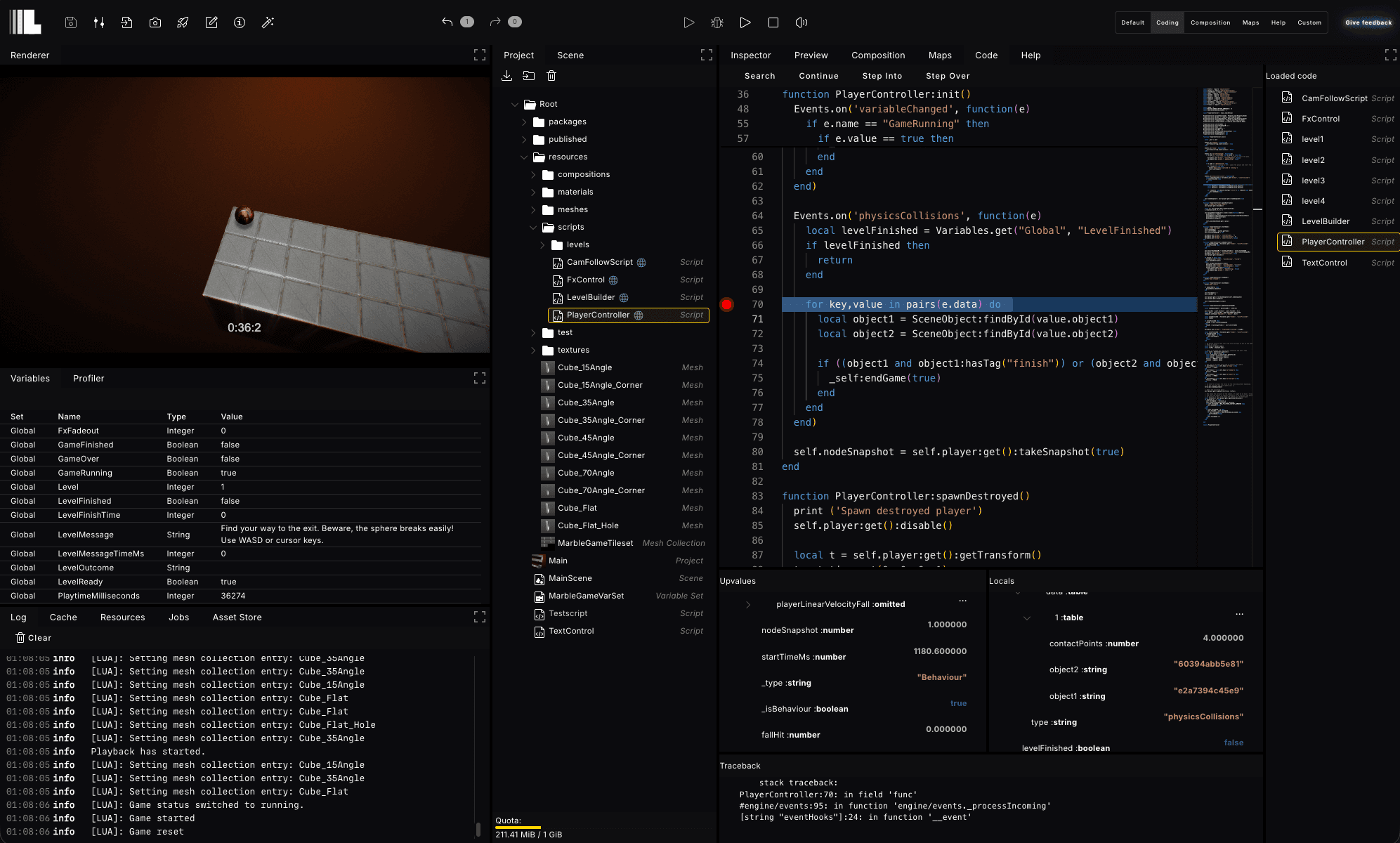 Lemonate 3D Engine screenshot 6