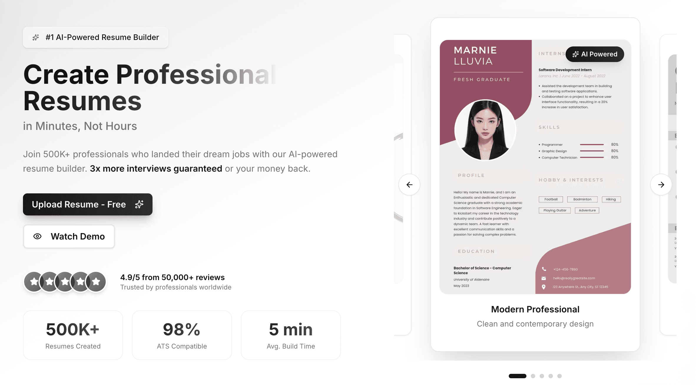 ResumeRocket screenshot 2