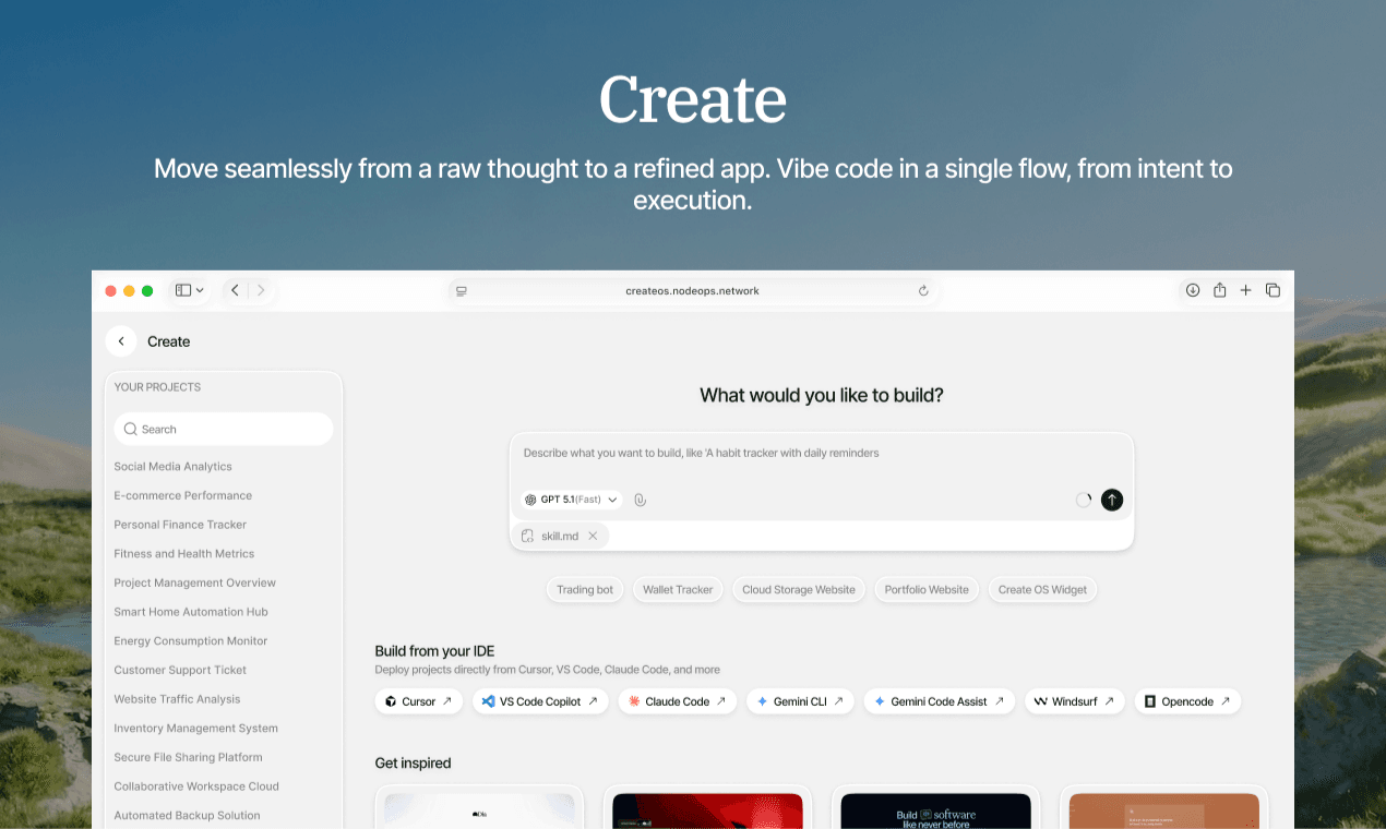 CreateOS screenshot 3