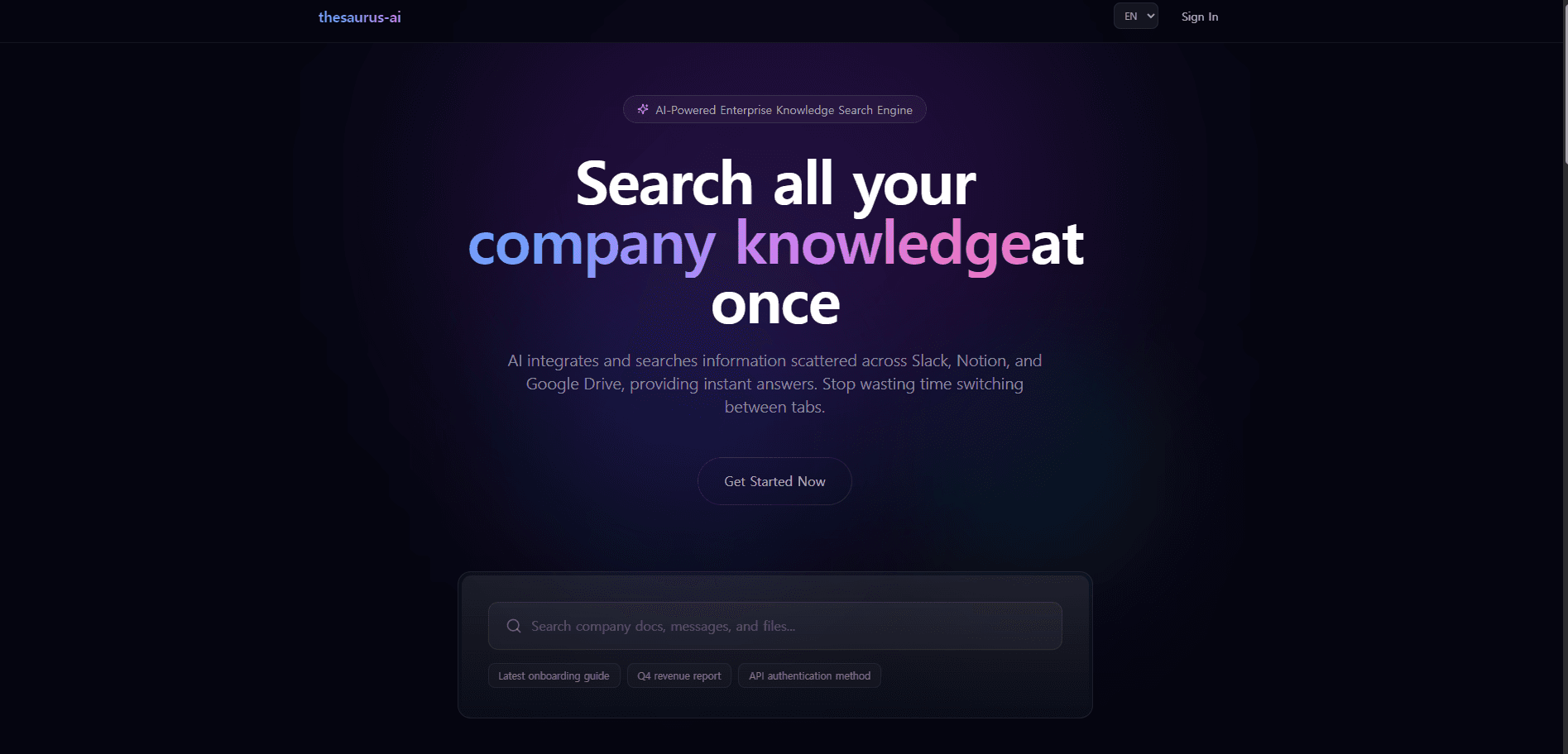 thesaurus-ai screenshot 4