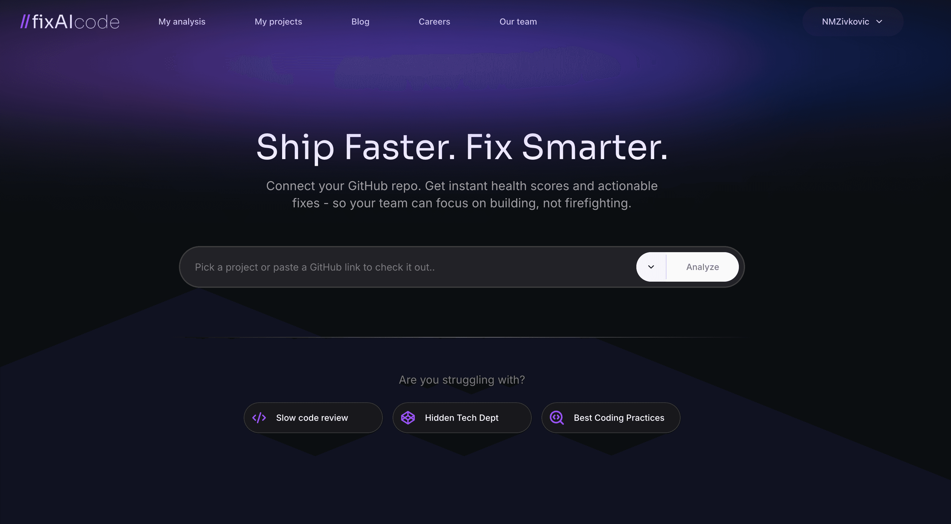 fixAIcode screenshot 1