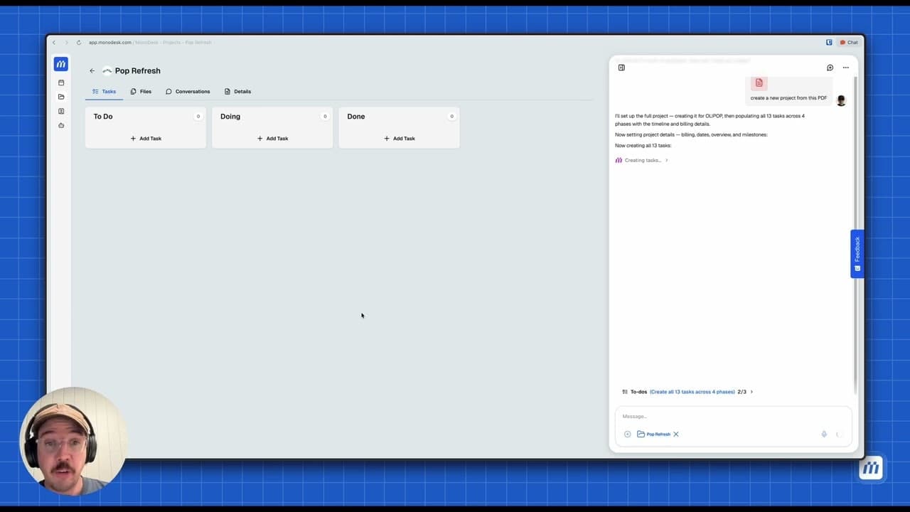 MonoDesk screenshot 1