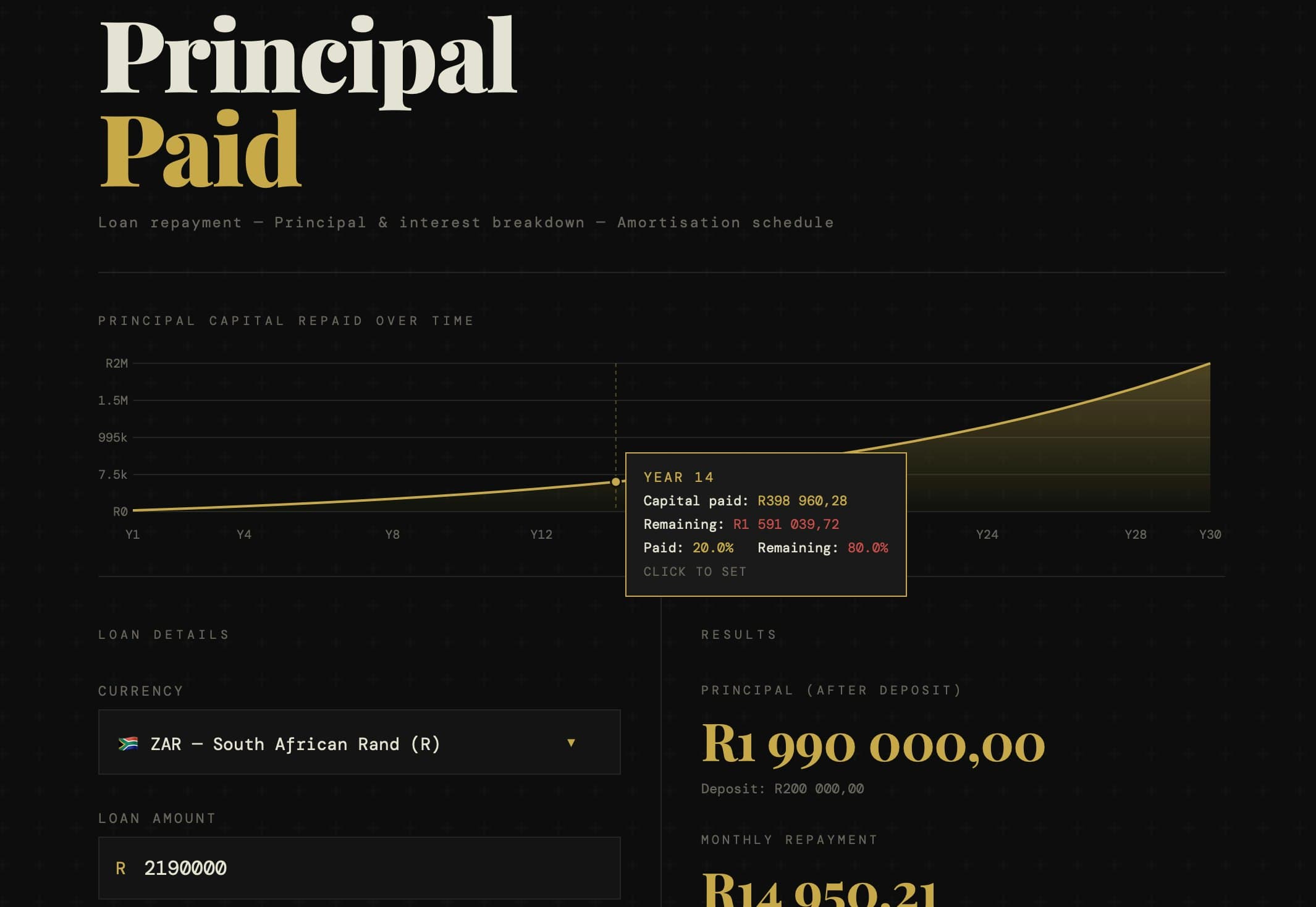 Principal Paid screenshot 1