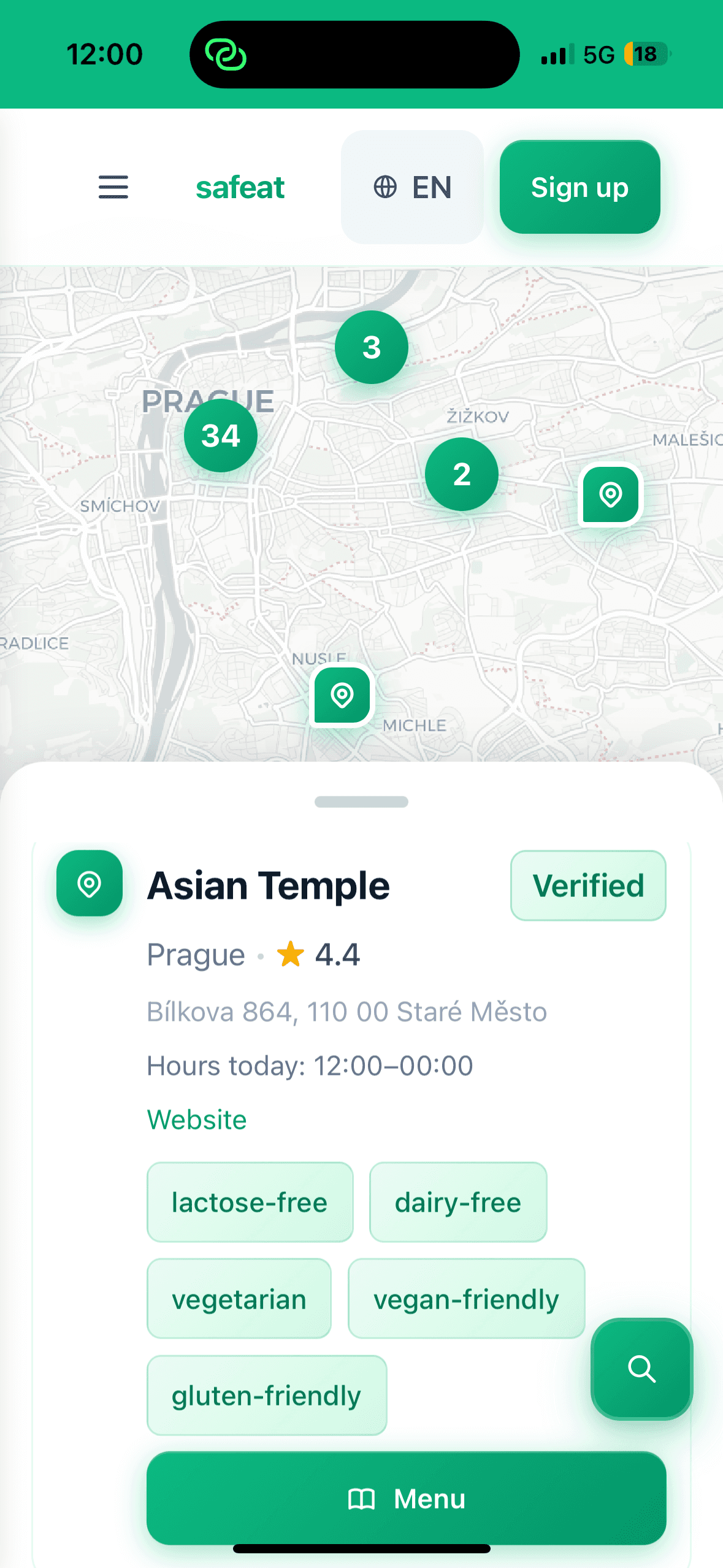 Safeat — Eat without limits screenshot 3
