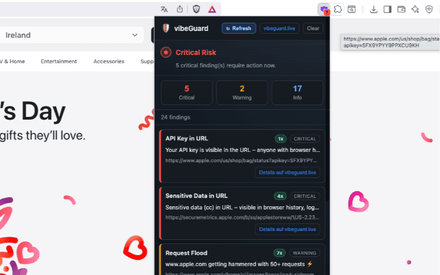 vibeGuard screenshot 1