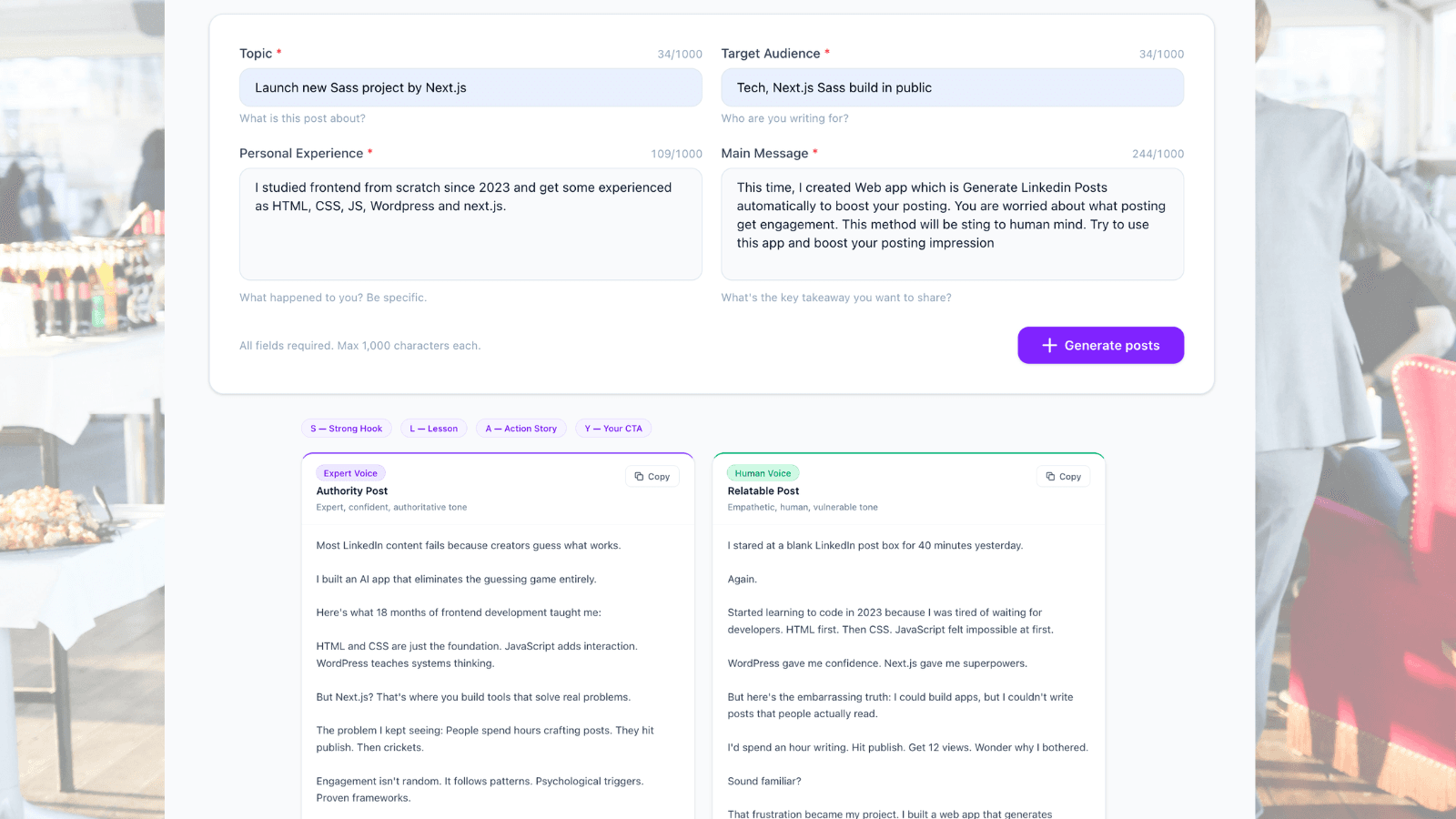 slay writer screenshot 1