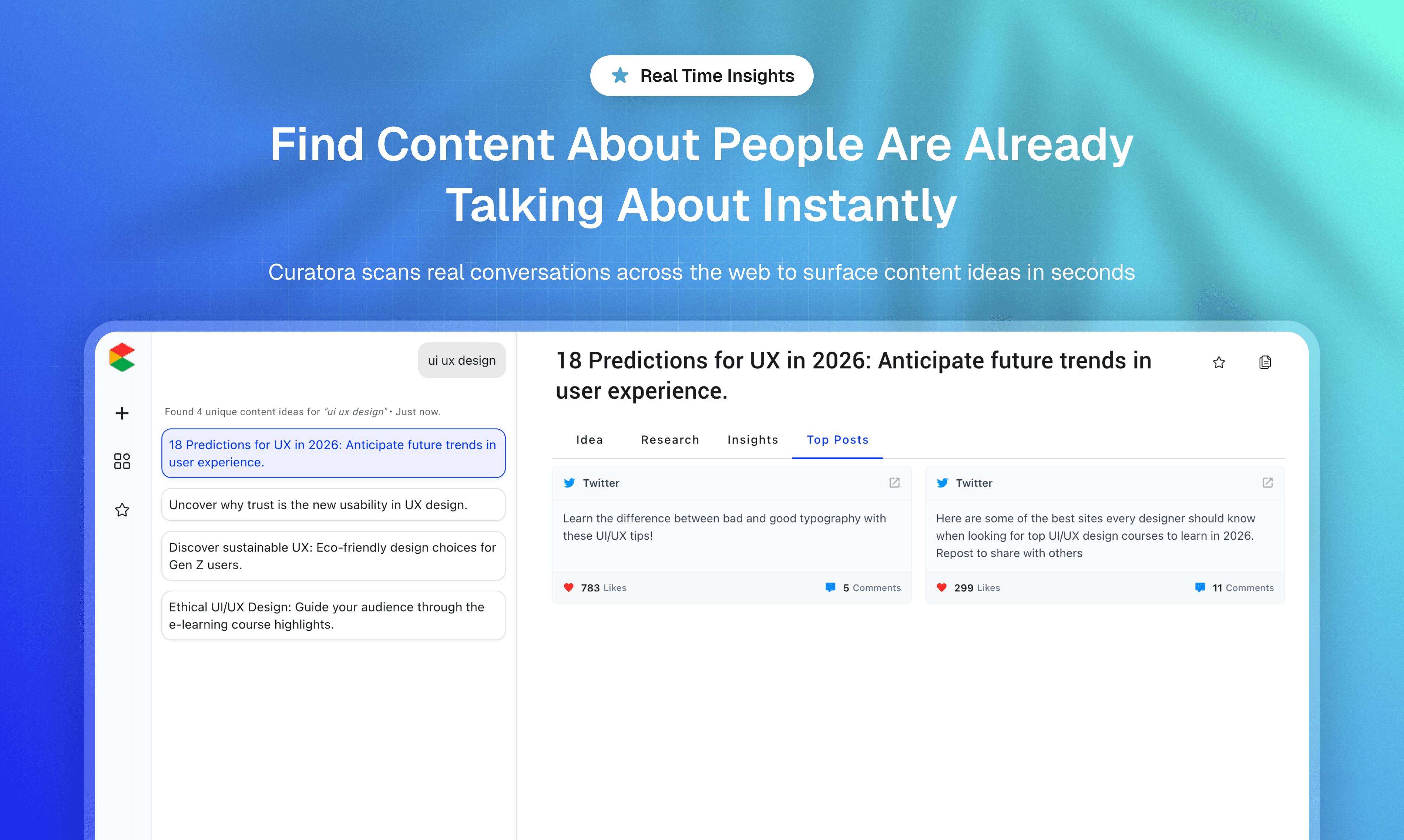 Curatora Content Ideas screenshot 2