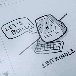 A tiny drawing studio for your Kindle