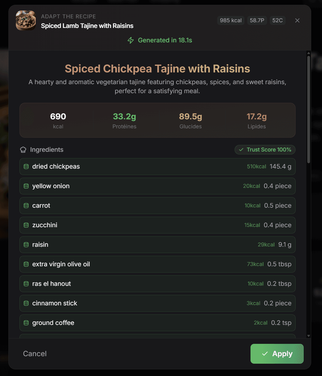 FoodCraft screenshot 4