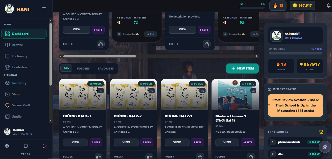 Hani Learning screenshot 2