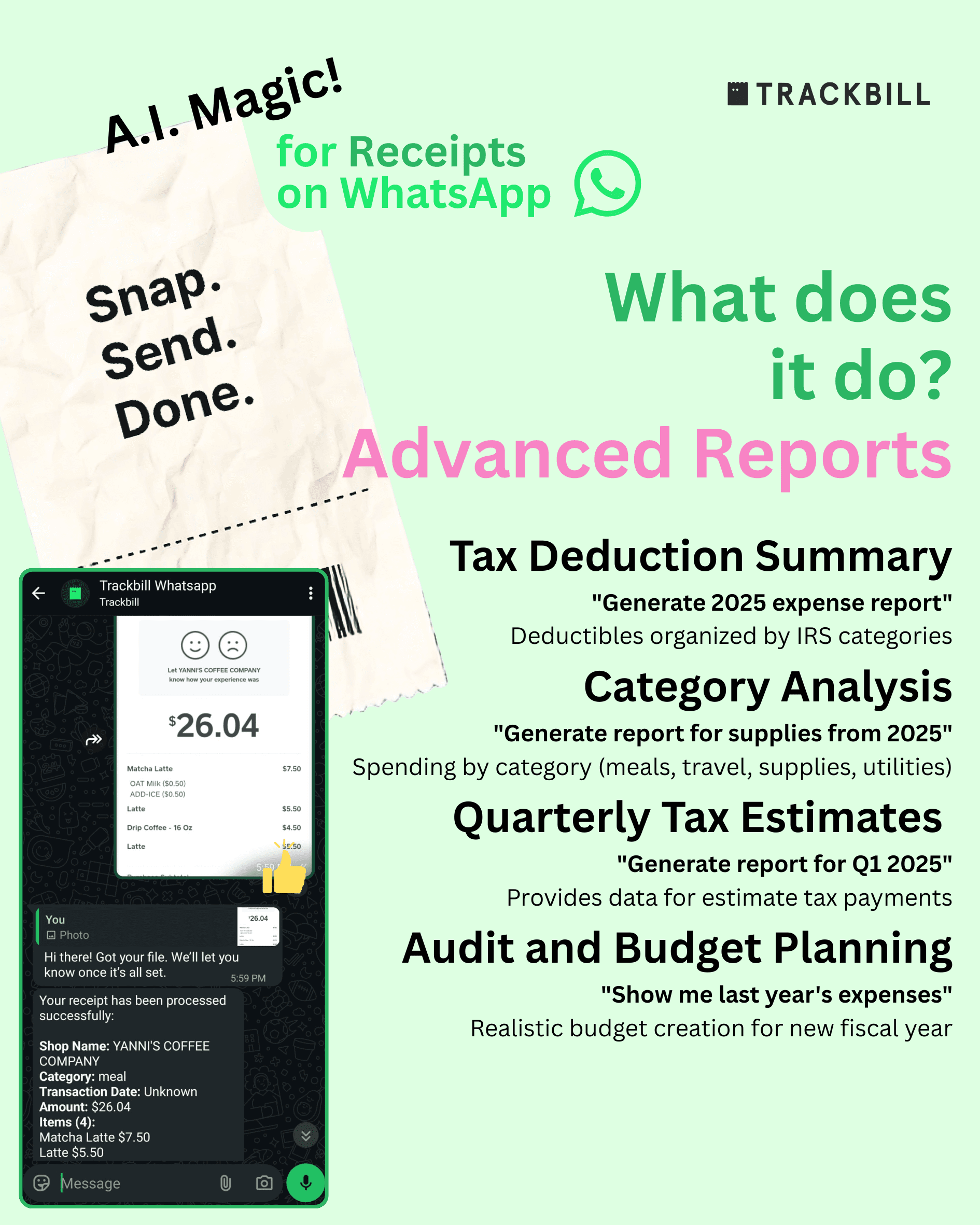 TrackBill.ai screenshot 8