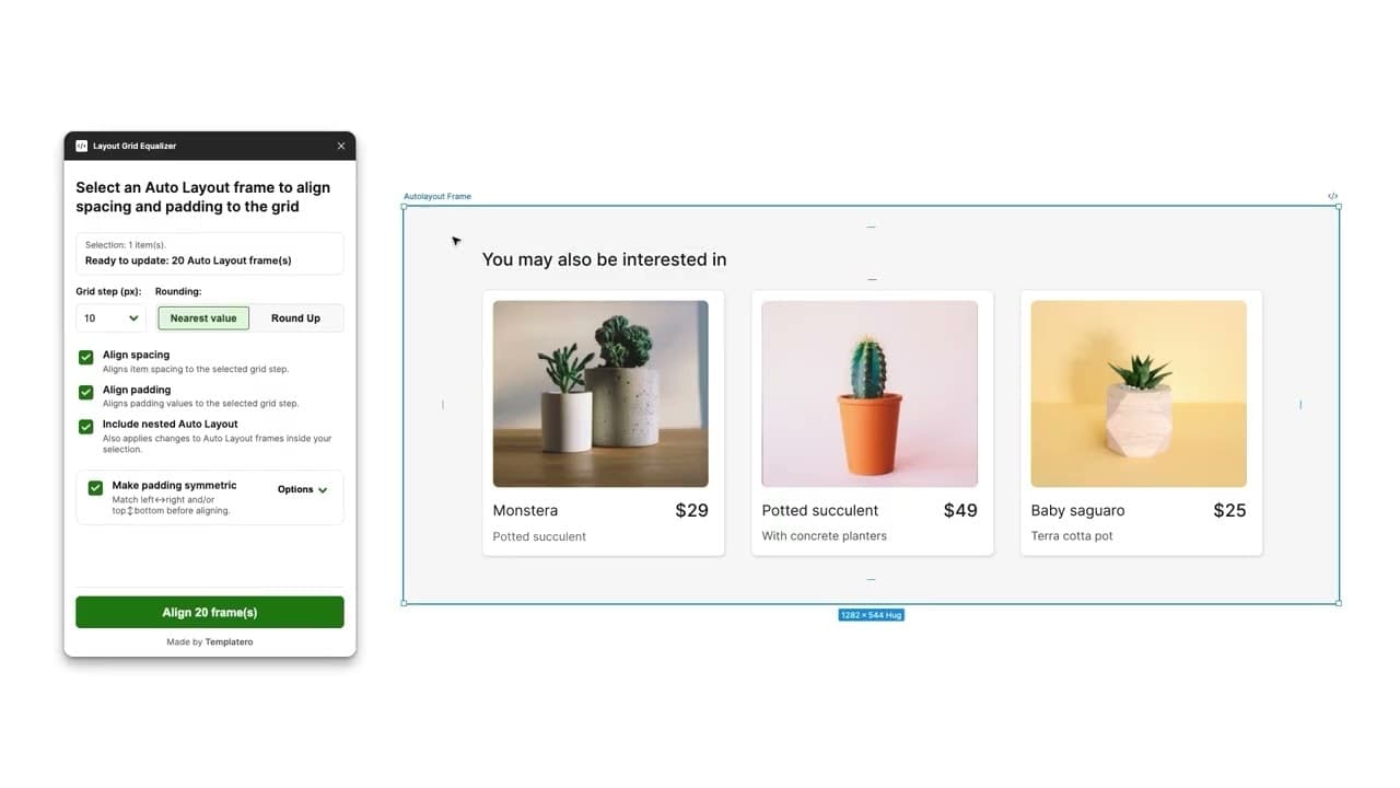 Layout Grid Equalizer screenshot 1