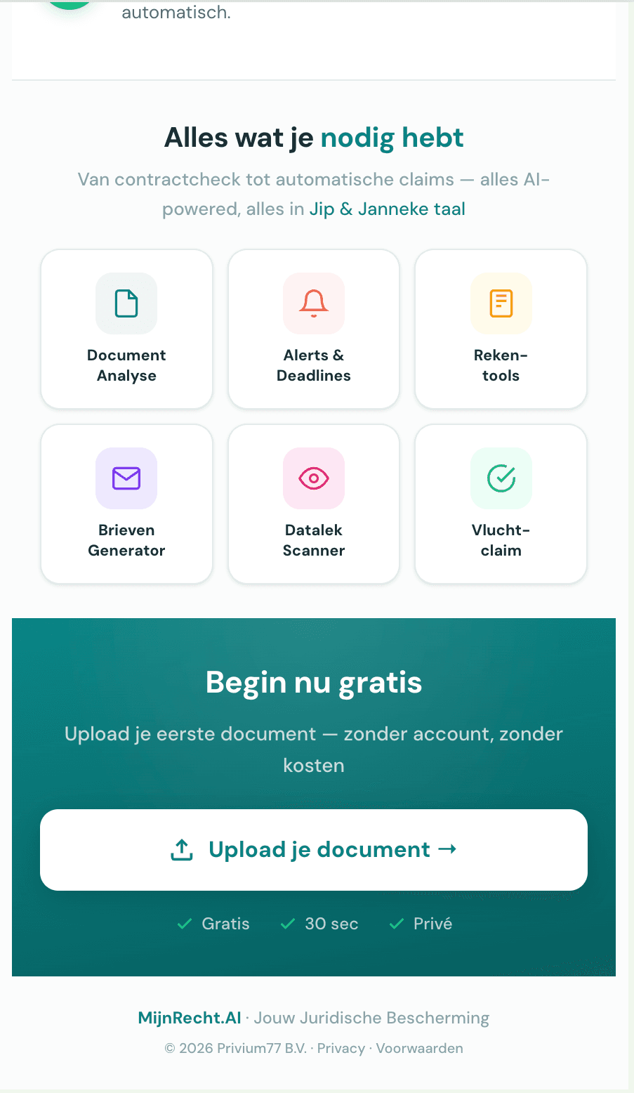 MijnRecht.AI screenshot 3