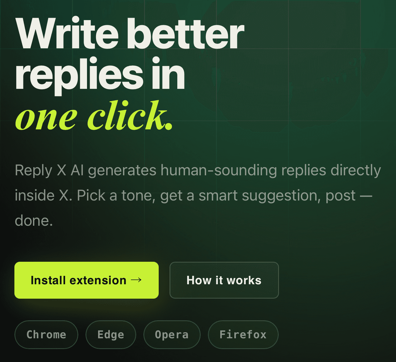 Reply X AI screenshot 1