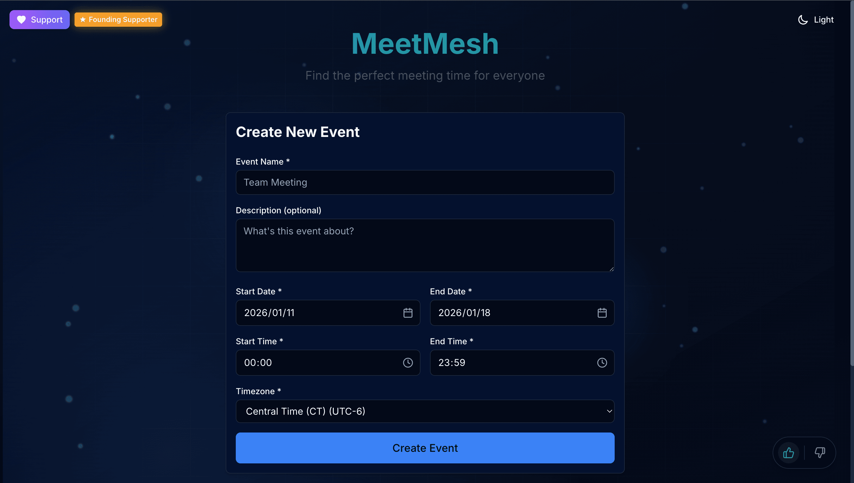 MeetMesh screenshot 1