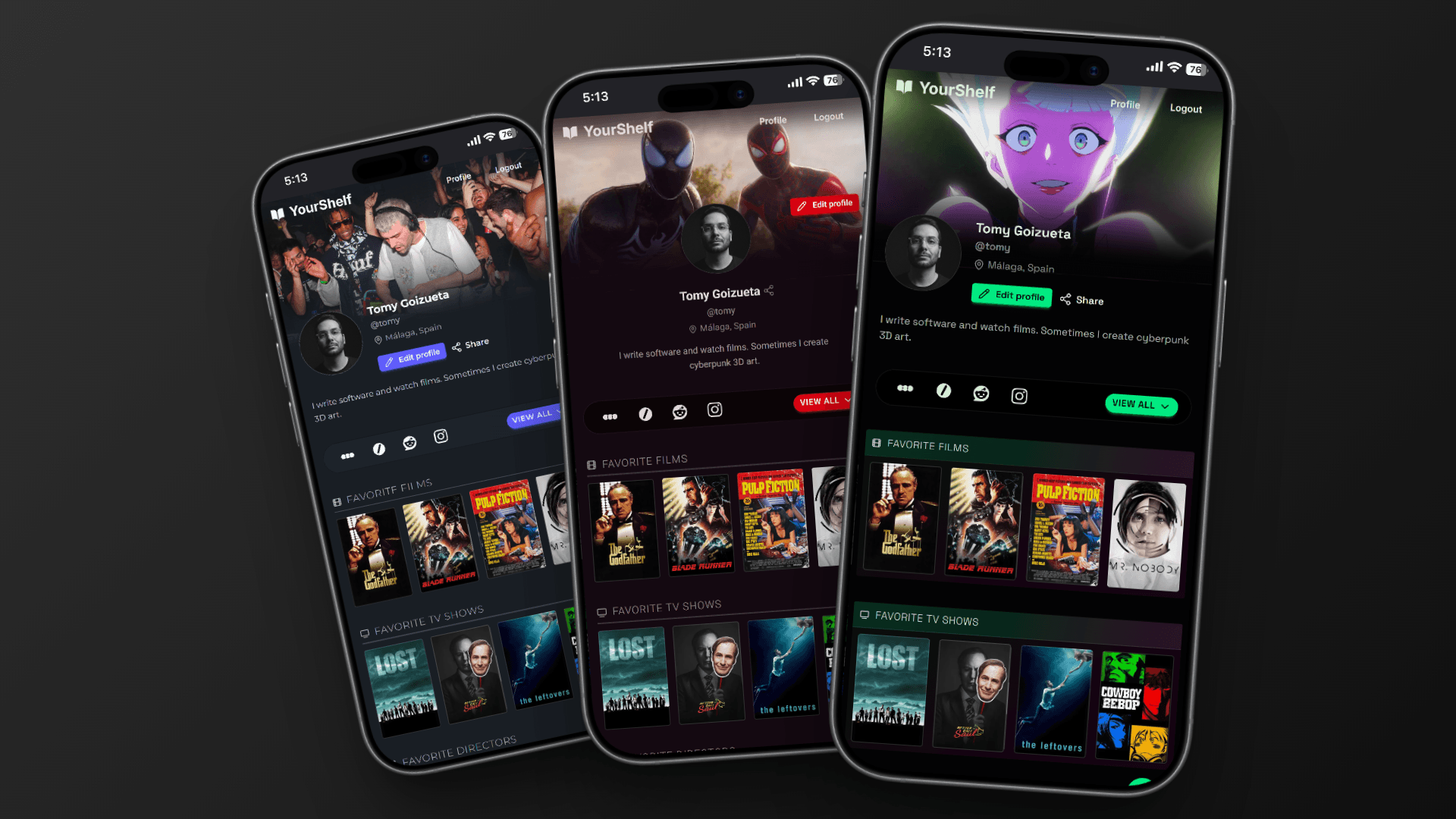 YourShelf screenshot 2