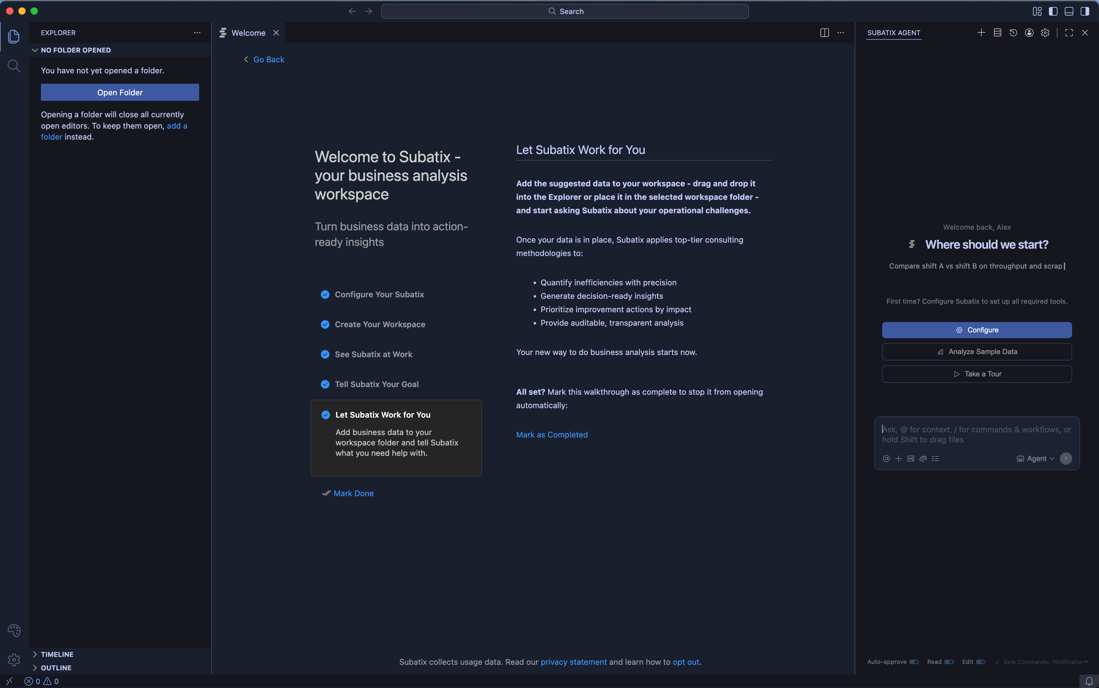 Subatix Workspace screenshot 2