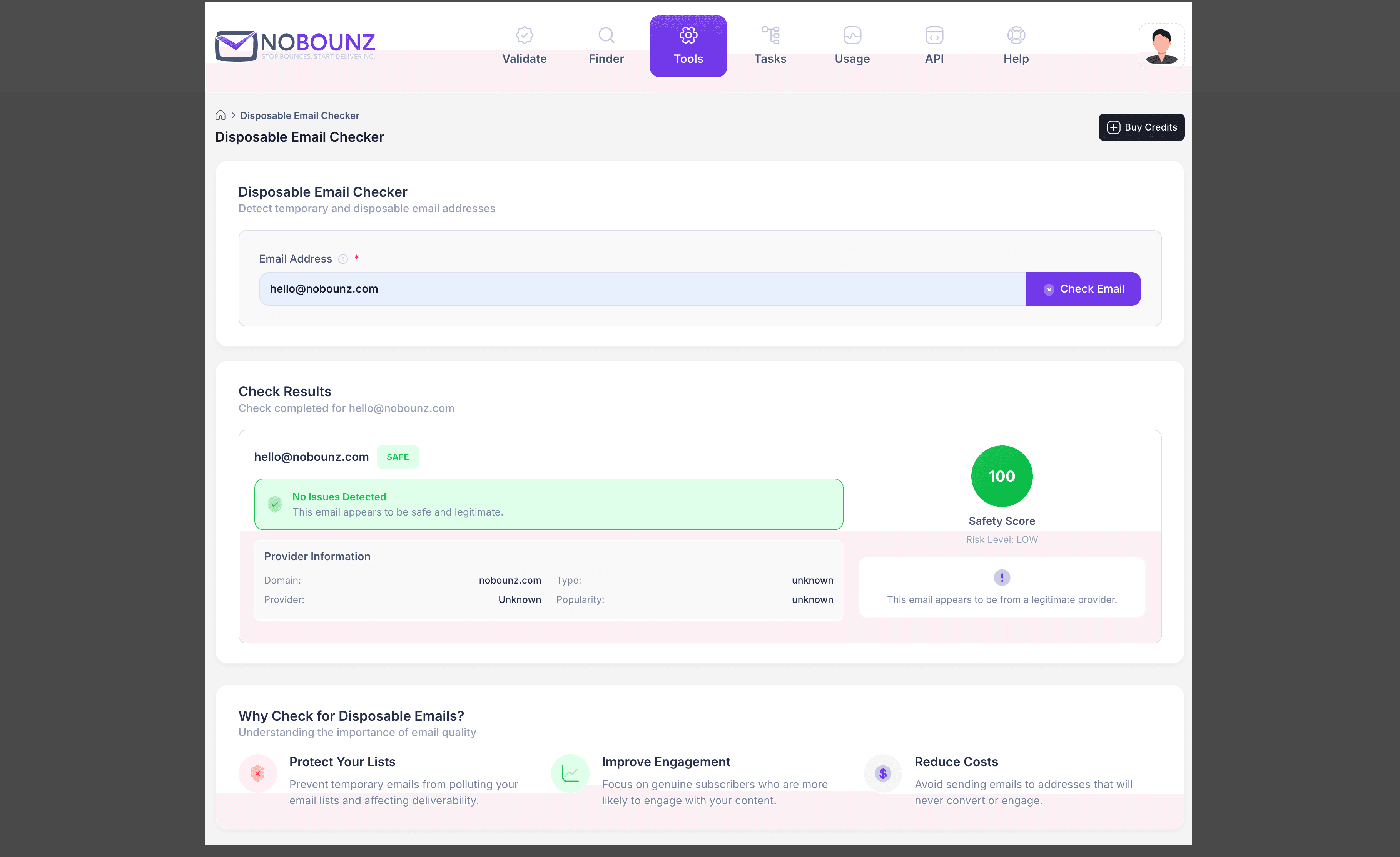 NoBounz screenshot 4
