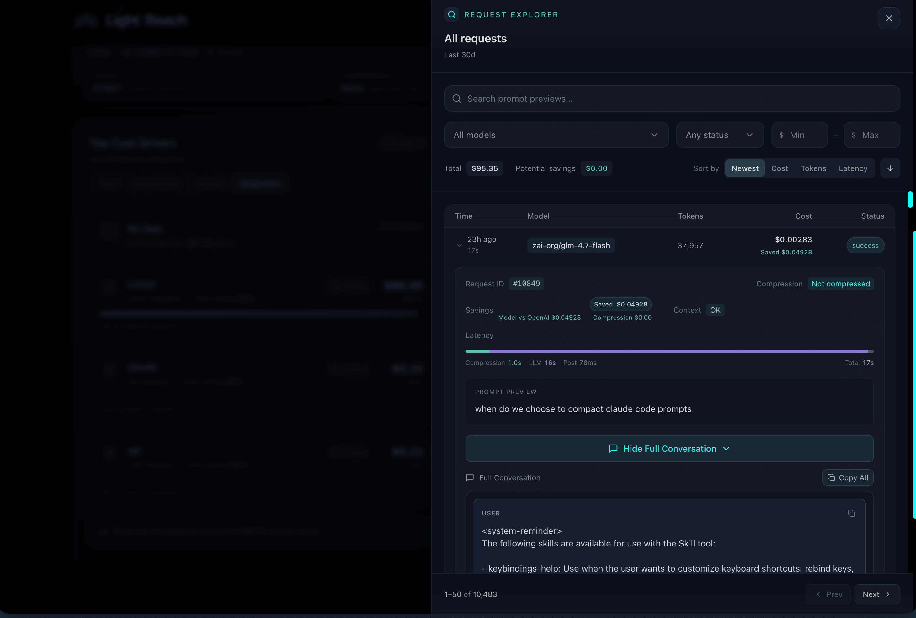 Compress By Light Reach screenshot 3