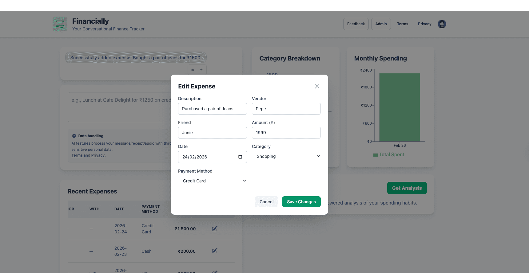 Financially — Public Alpha screenshot 3