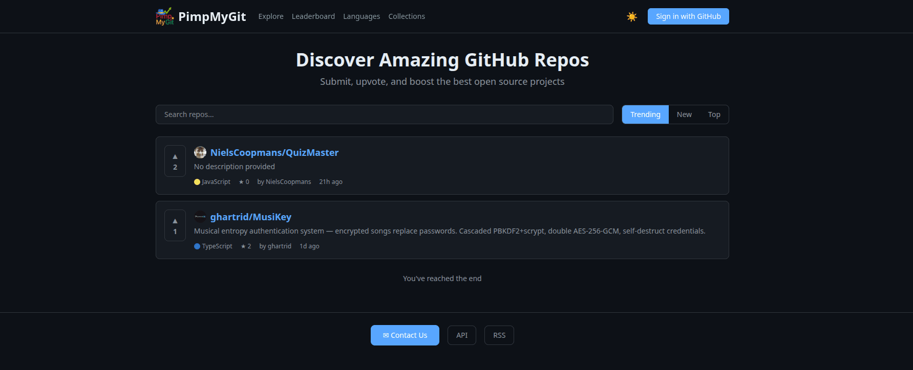 PimpMyGit screenshot 2