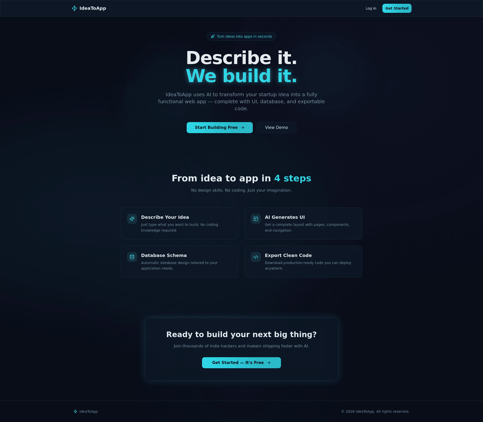 ideaforge AI screenshot 1