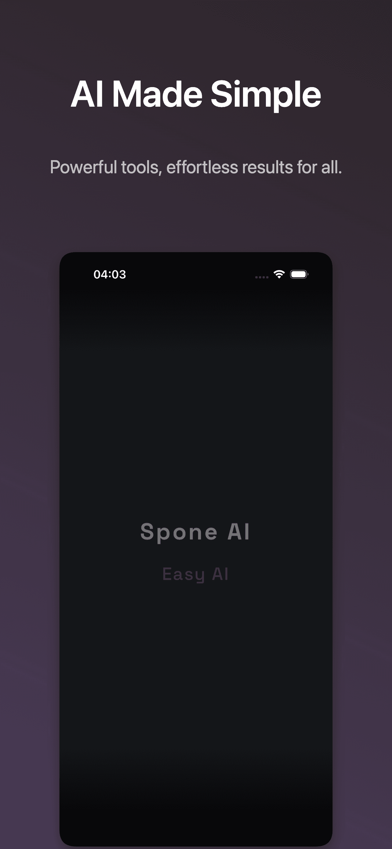 Spone AI screenshot 1