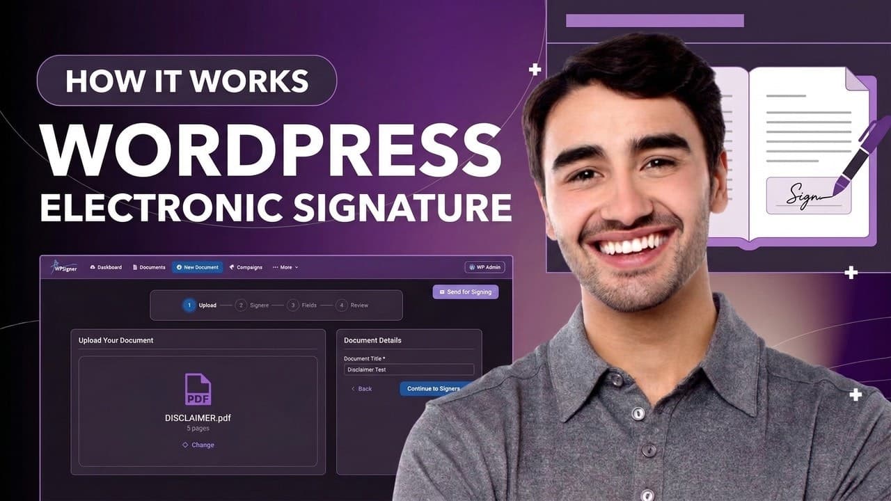 WPsigner screenshot 1