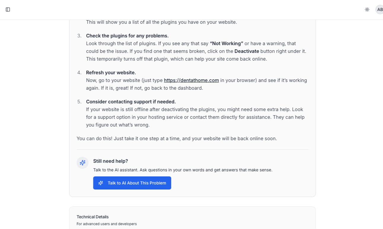 TalkToWP screenshot 5