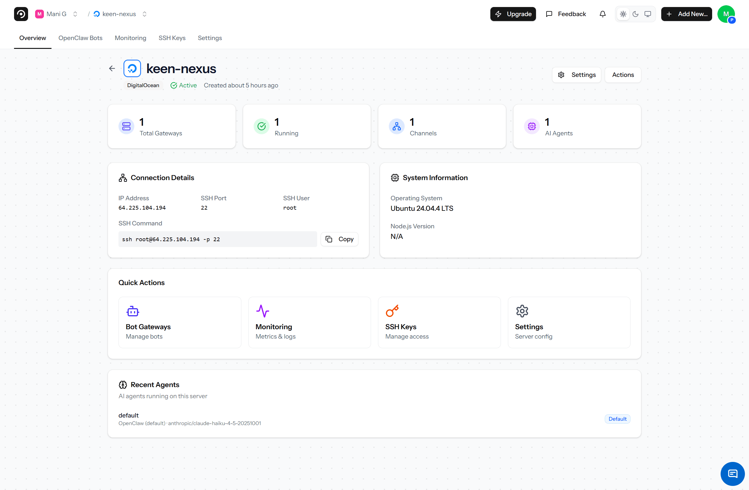 DeployClaw screenshot 5