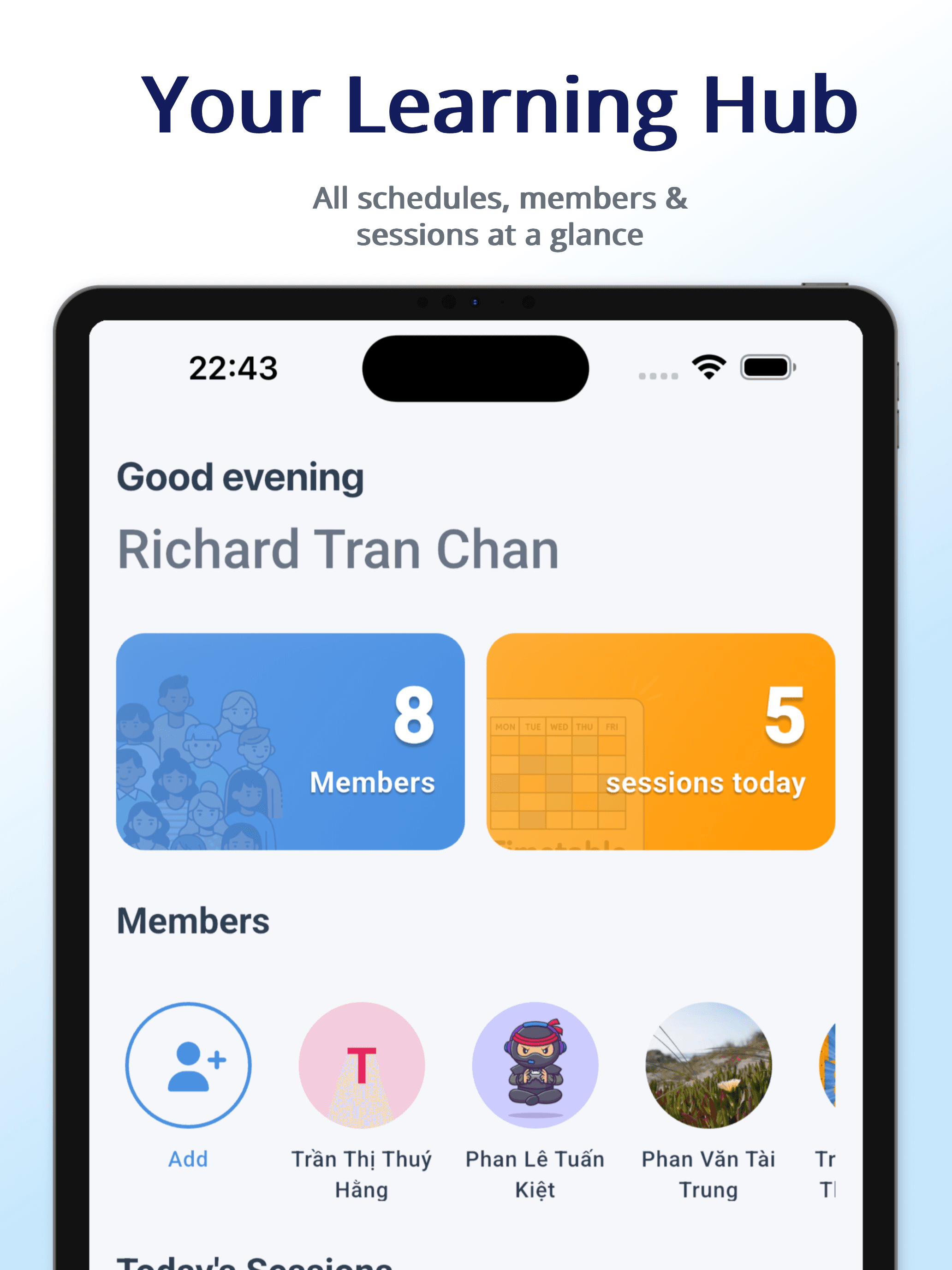 Class Schedule Management screenshot 1