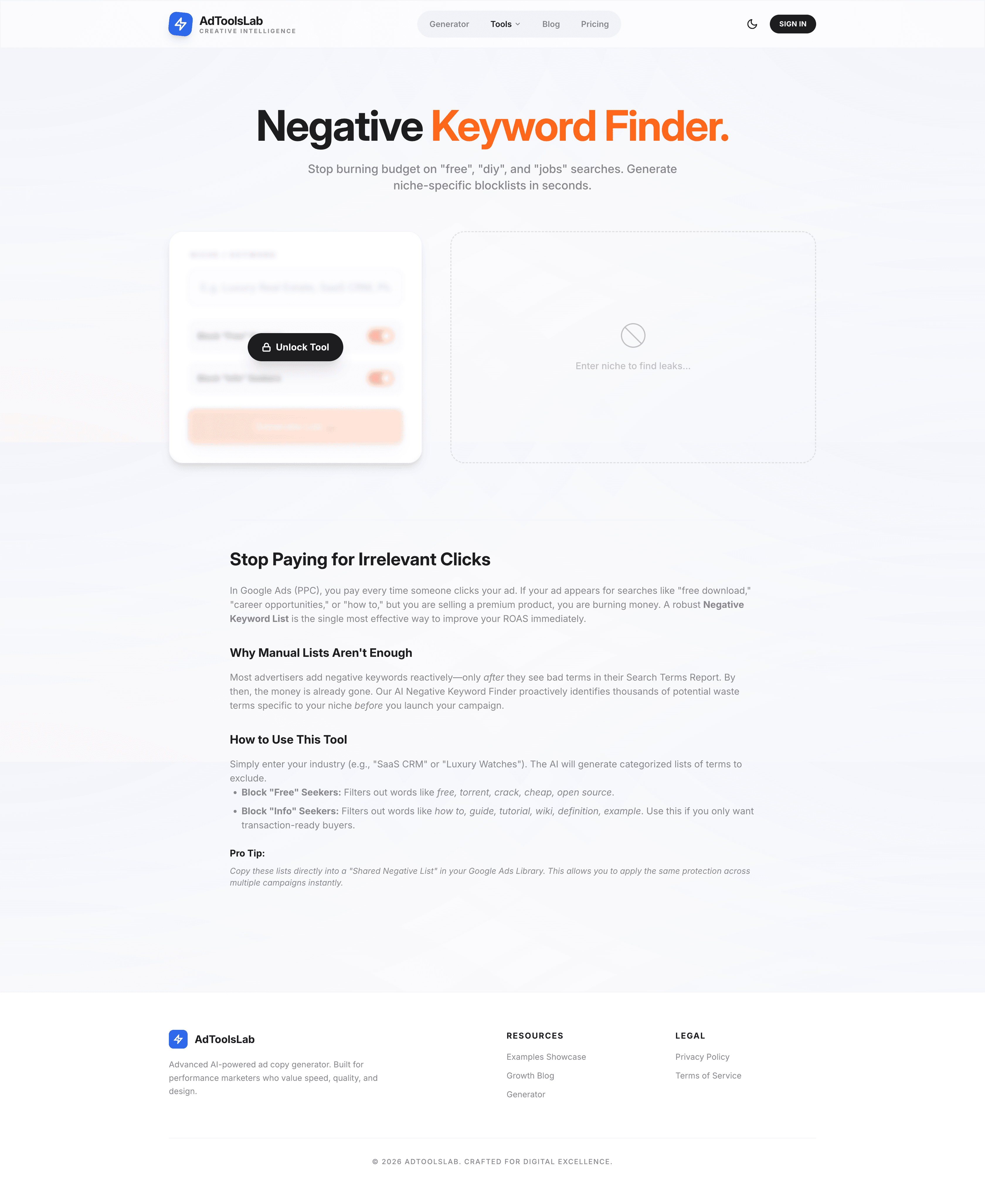 AdToolsLab screenshot 3