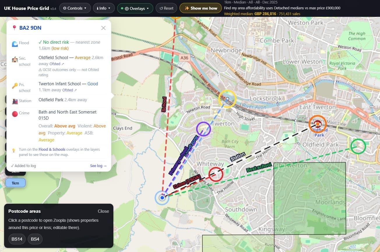 UK House Price Map screenshot 3