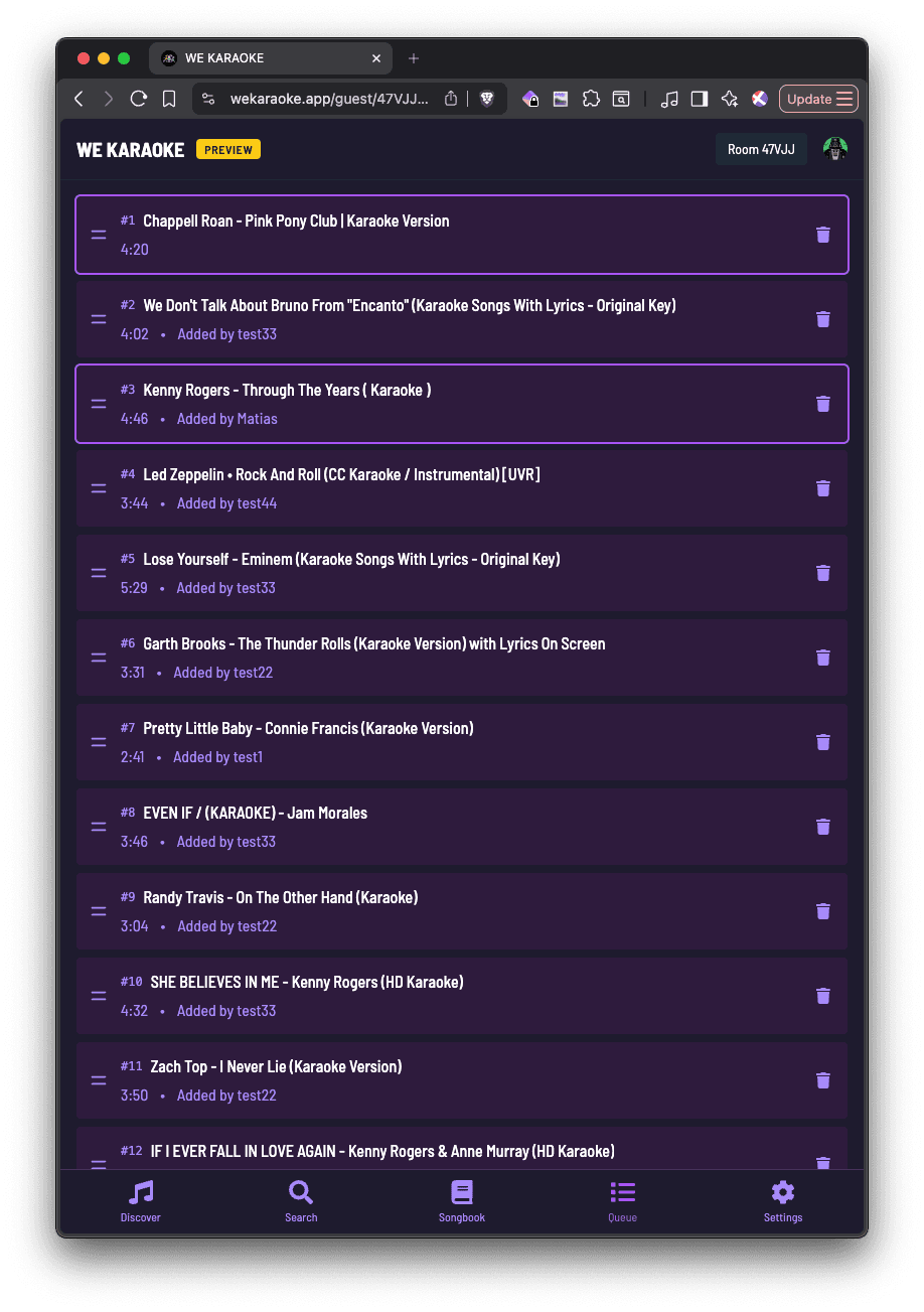 WE KARAOKE screenshot 5