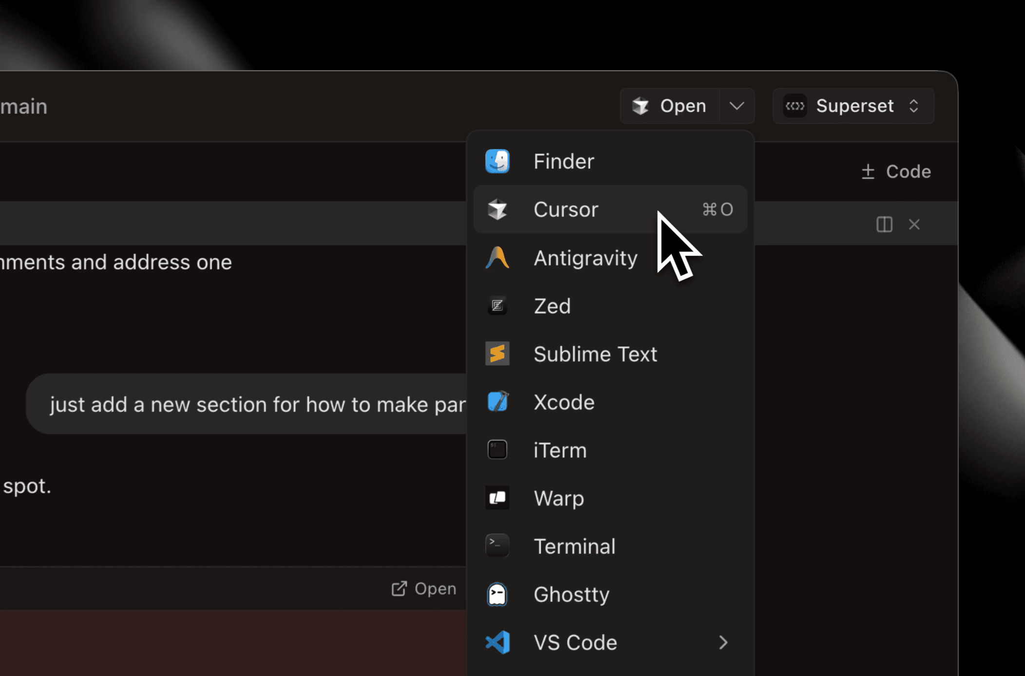 Superset screenshot 3