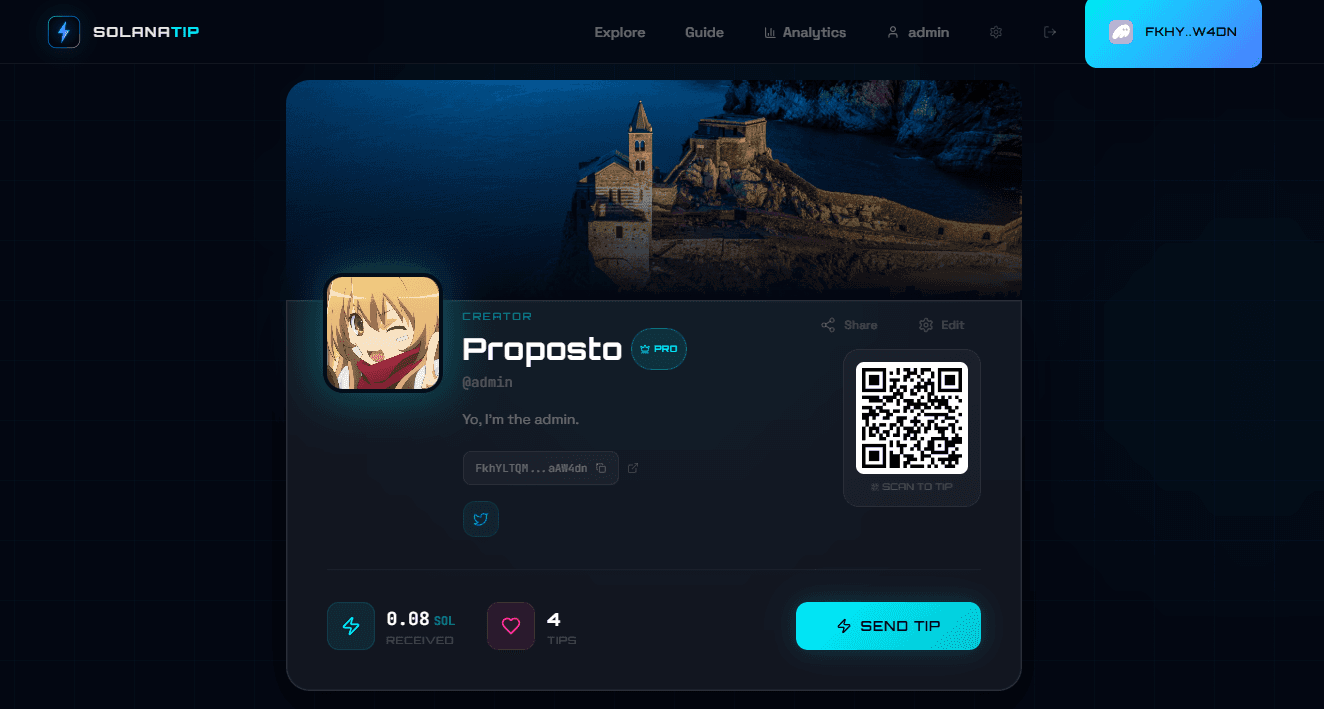 SolanaTip screenshot 4
