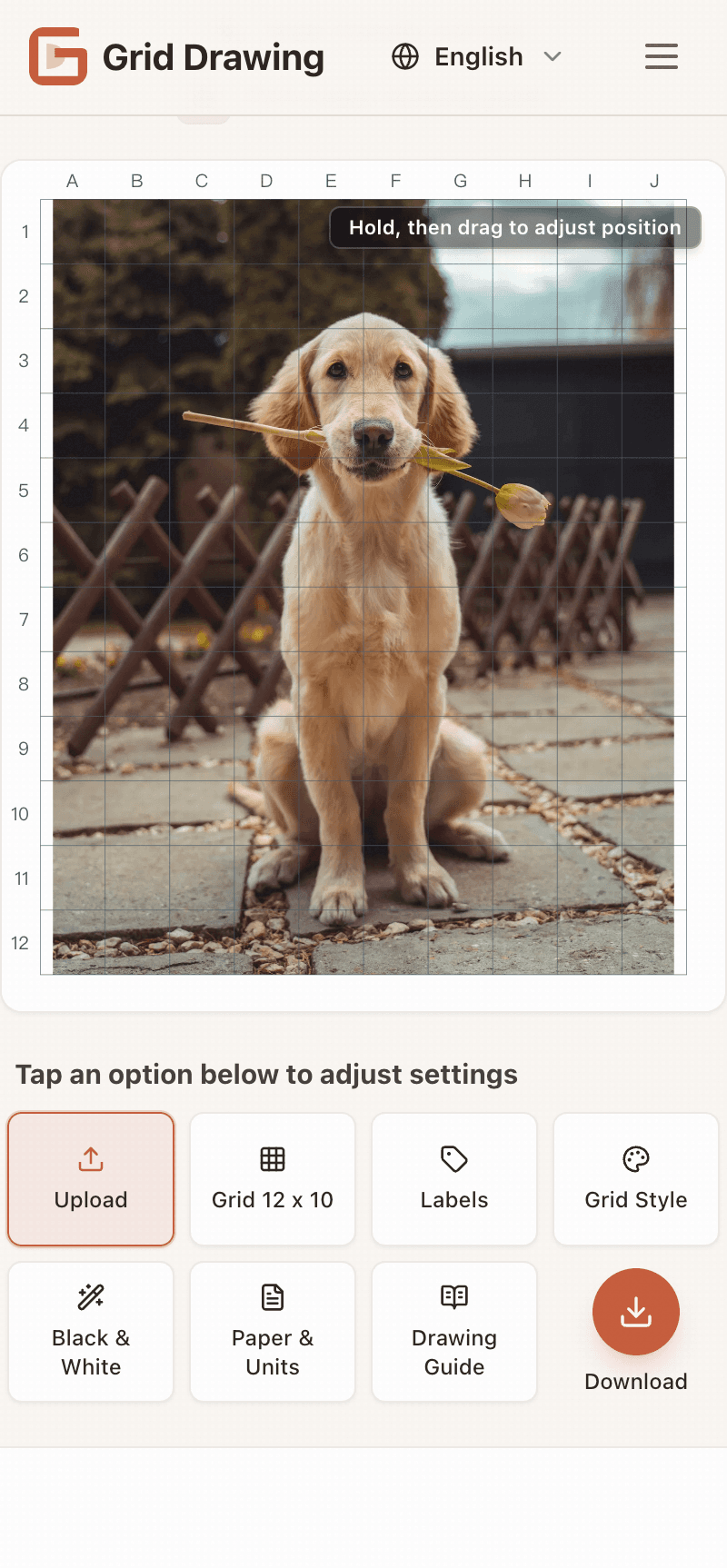 Free Online Grid Maker for Artists screenshot 2