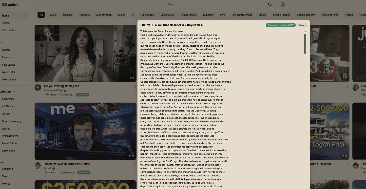 ReadTube screenshot 3