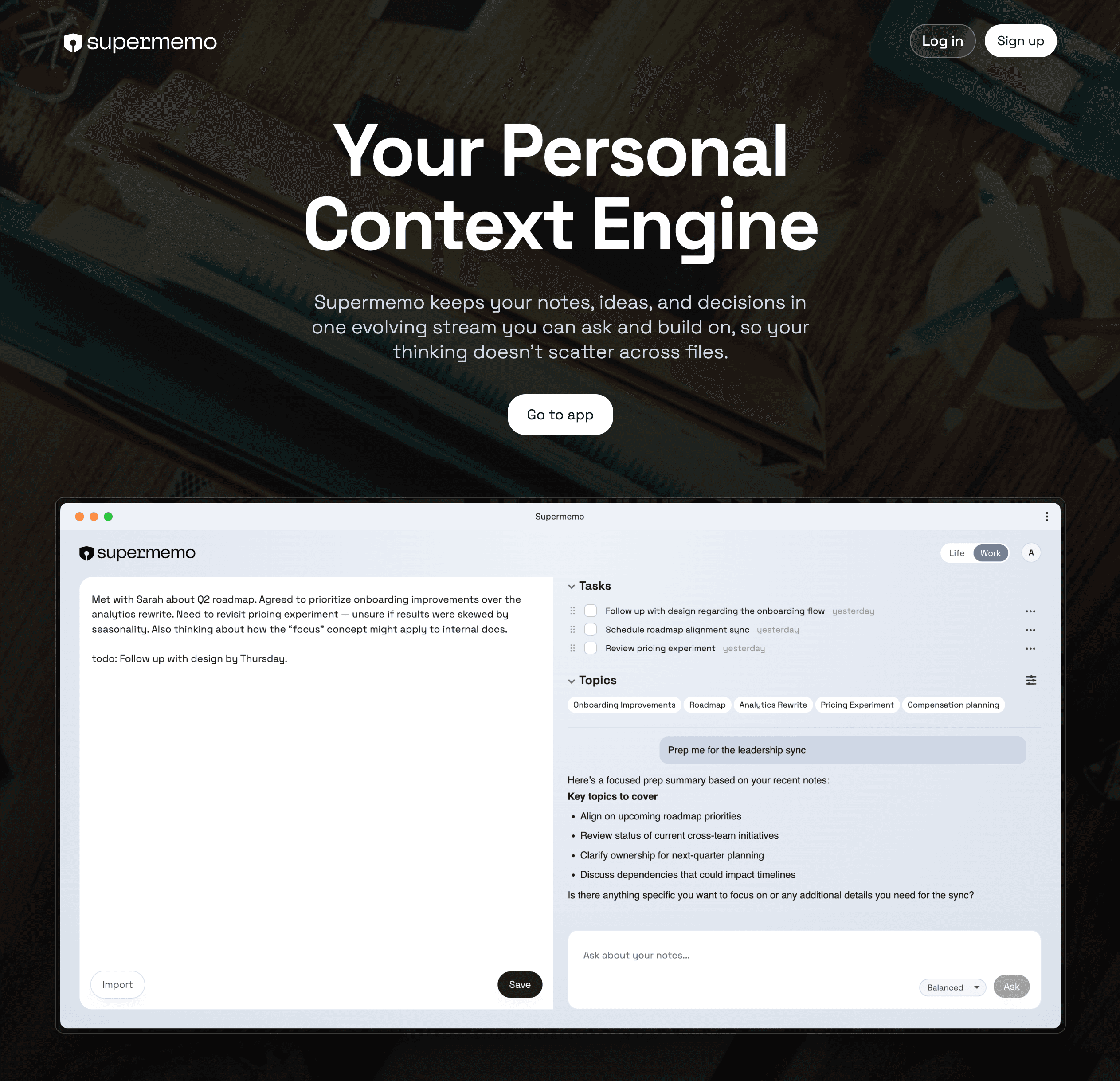 Supermemo screenshot 1