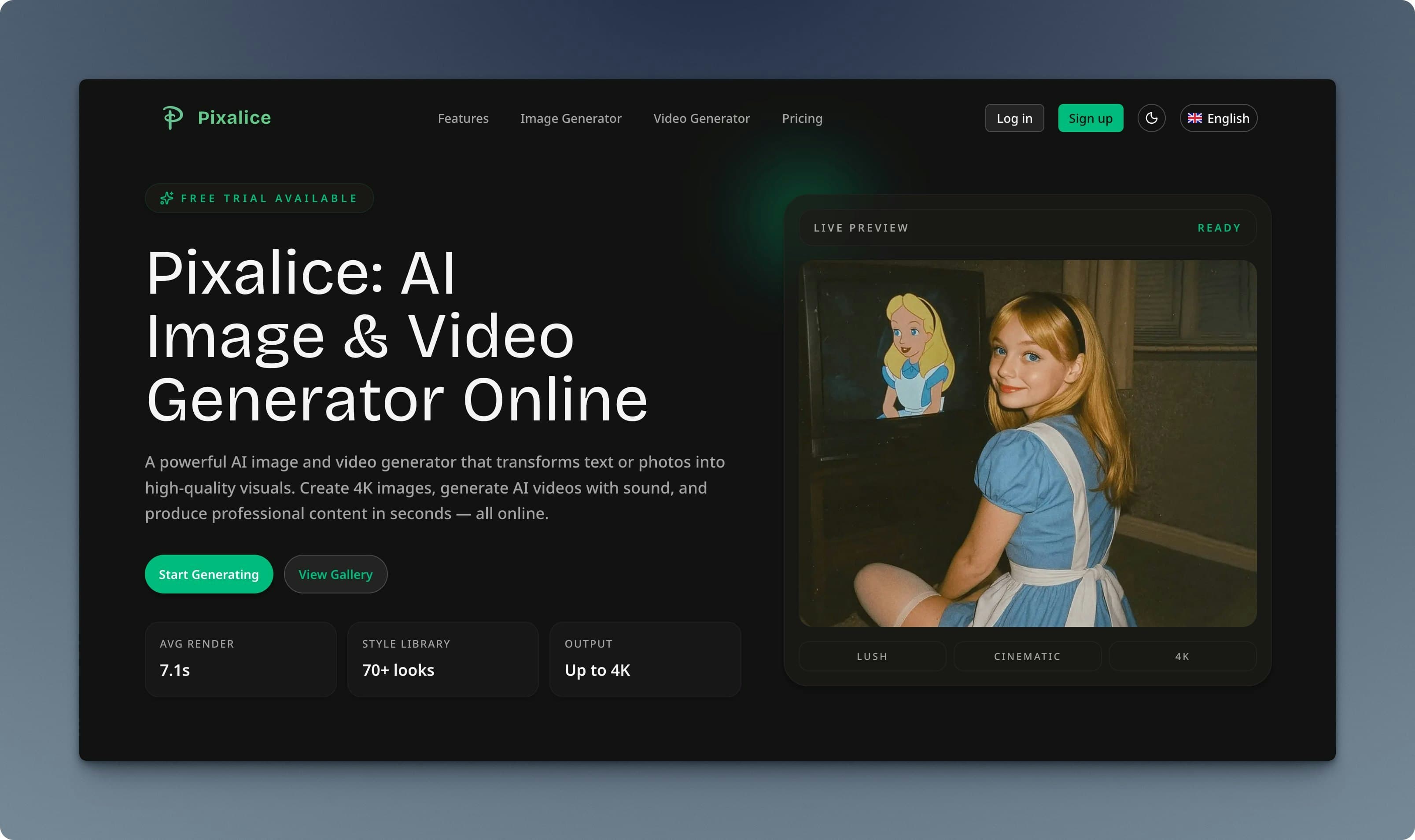 Pixalice screenshot 1