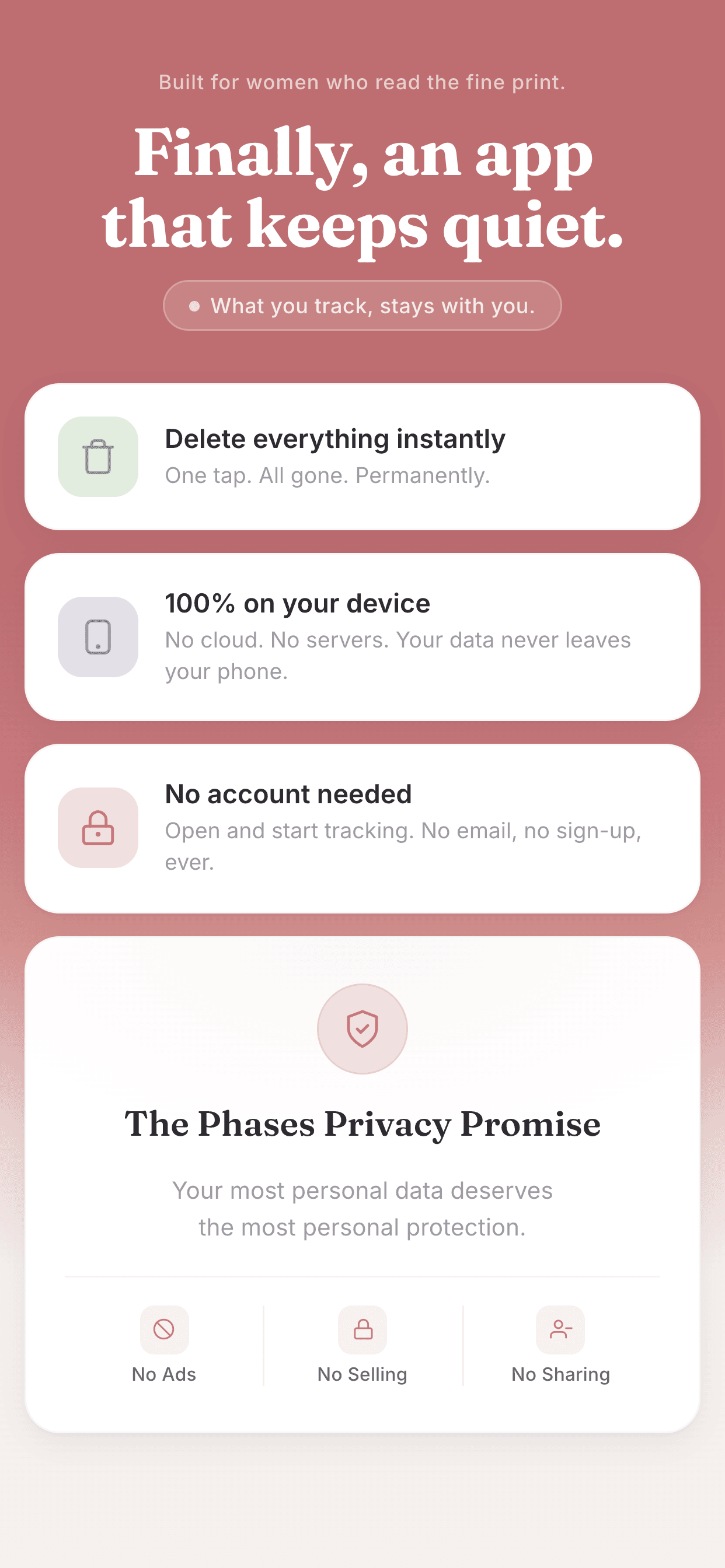 Phases: Cycle Syncing screenshot 7