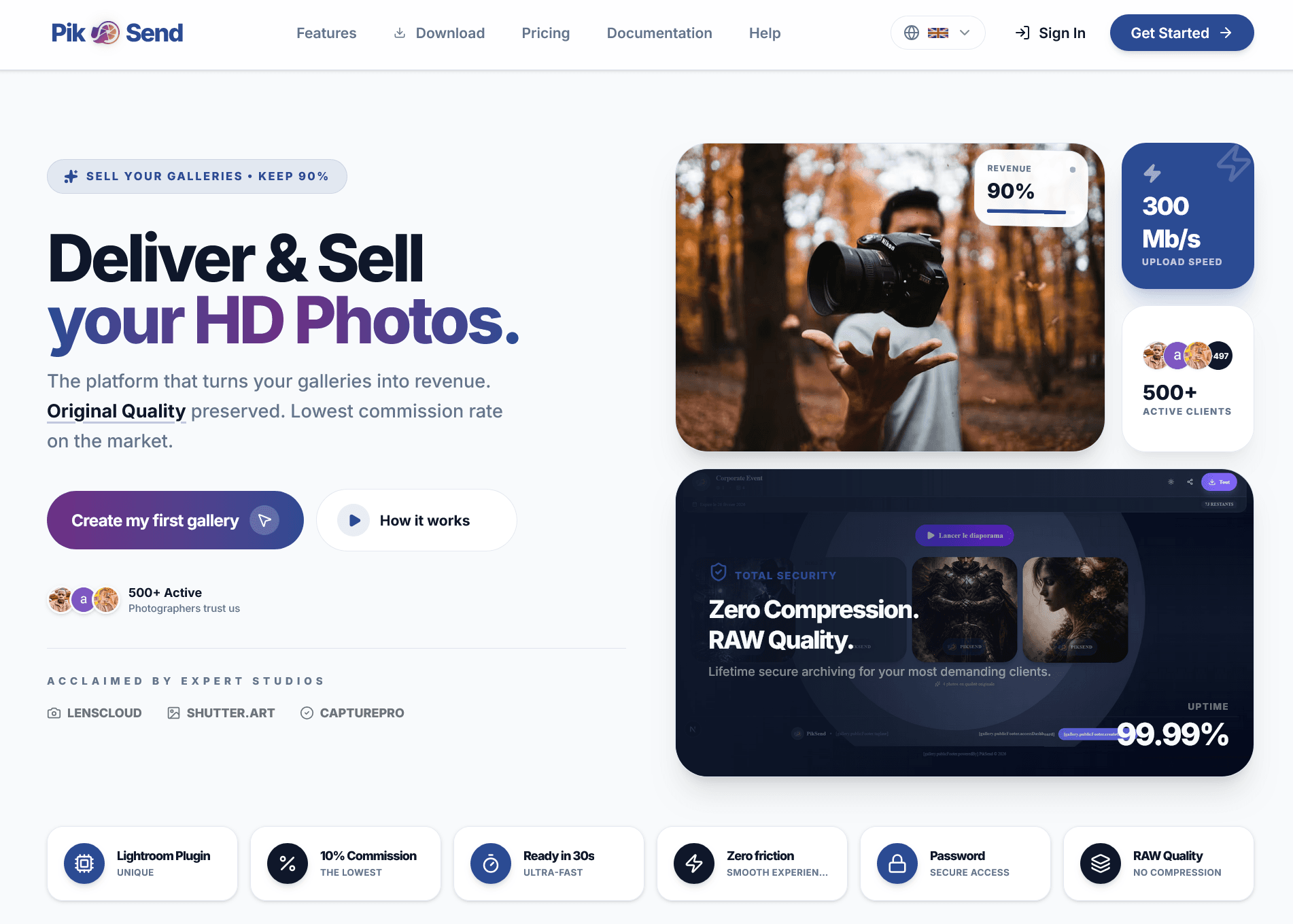 Piksend screenshot 2