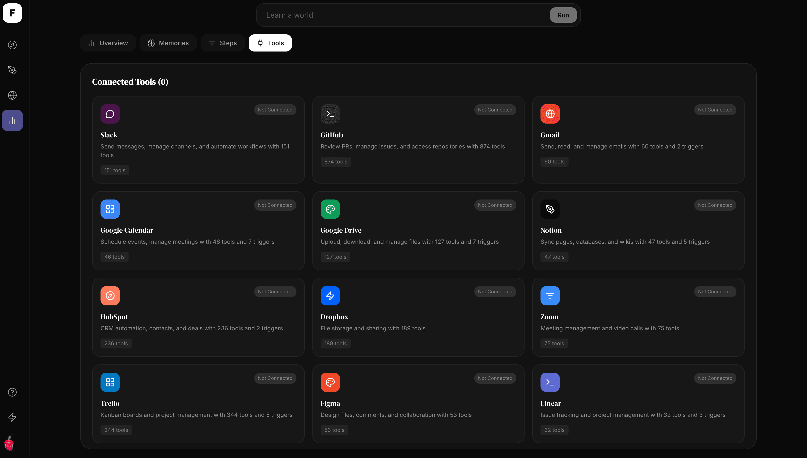 Floyd enterprise world model screenshot 6