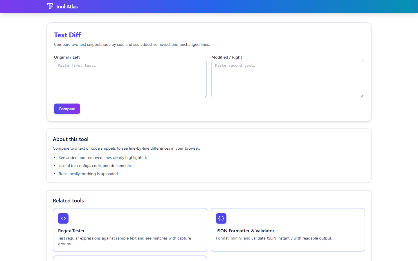 Tool Atlas: Free Online Toolbox screenshot 26