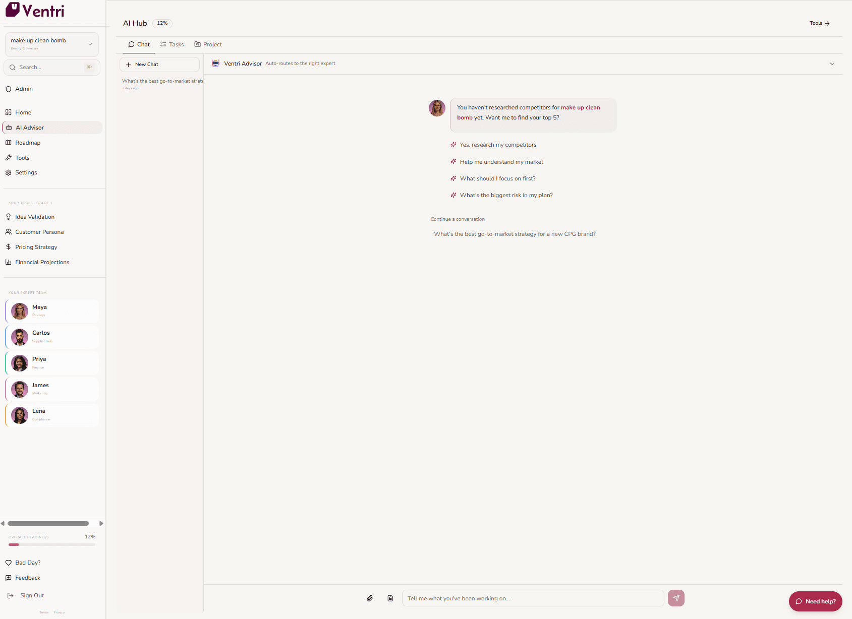 Ventri - Launch Your CPG Brand screenshot 2