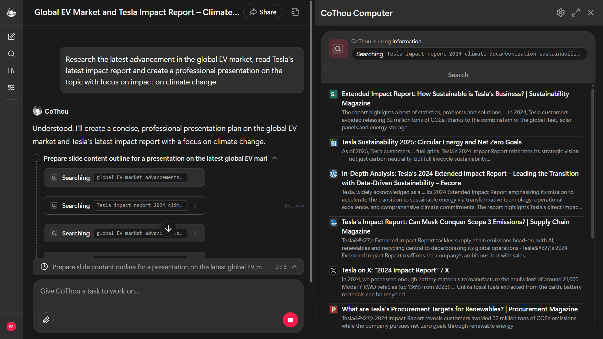 CoThou Autonomous Superagent screenshot 1