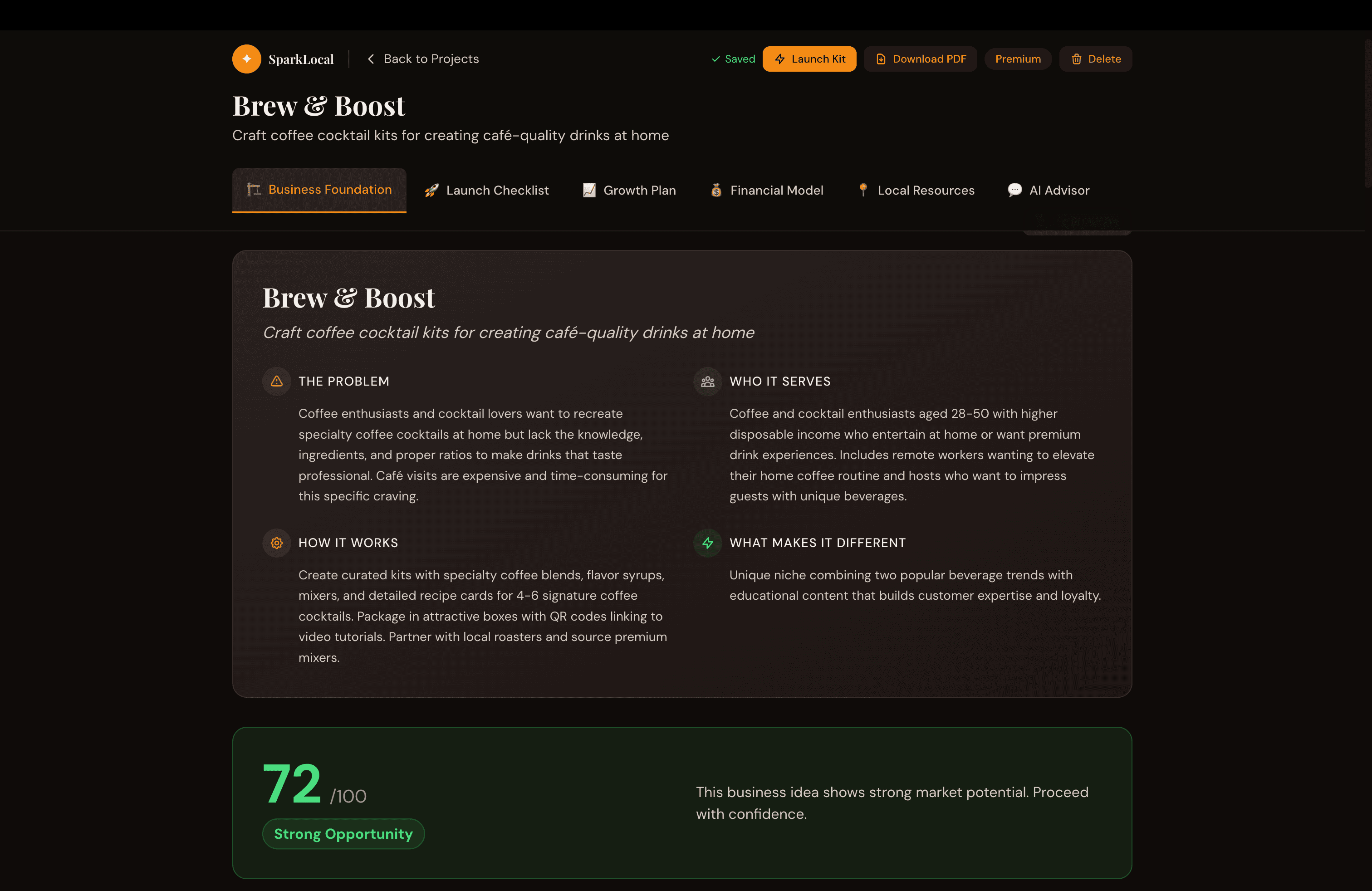 SparkLocal screenshot 2