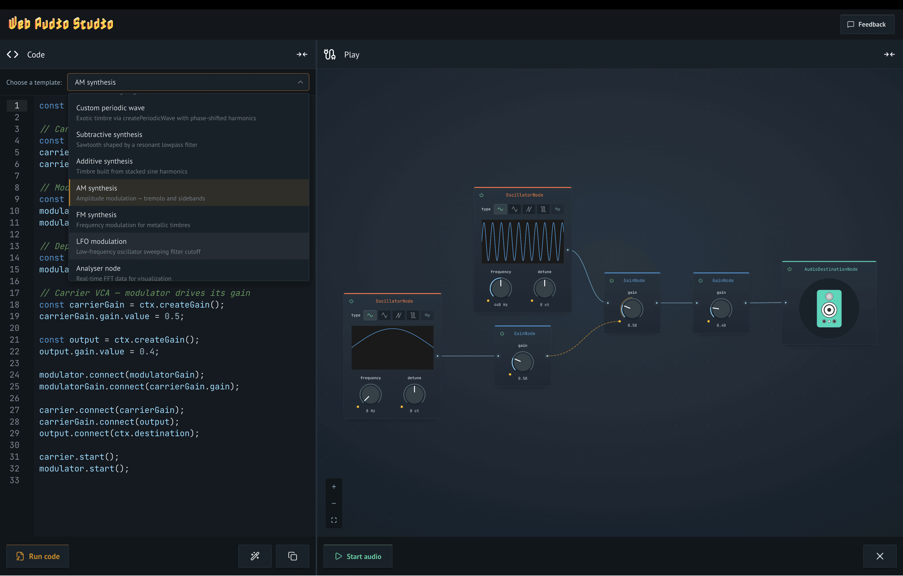Web Audio Studio screenshot 4